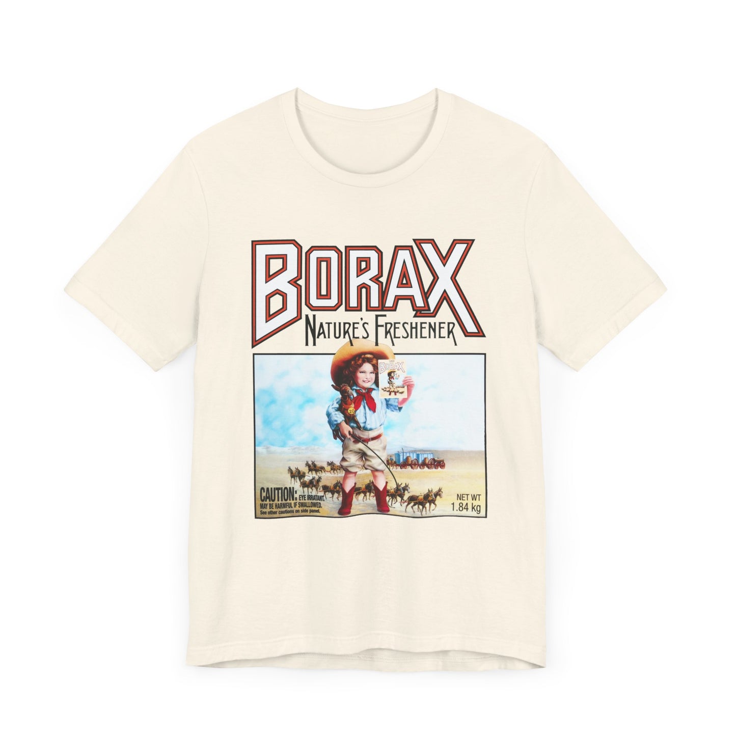 borax nature''s freshener 20 mule team detergent classic logo tshirt