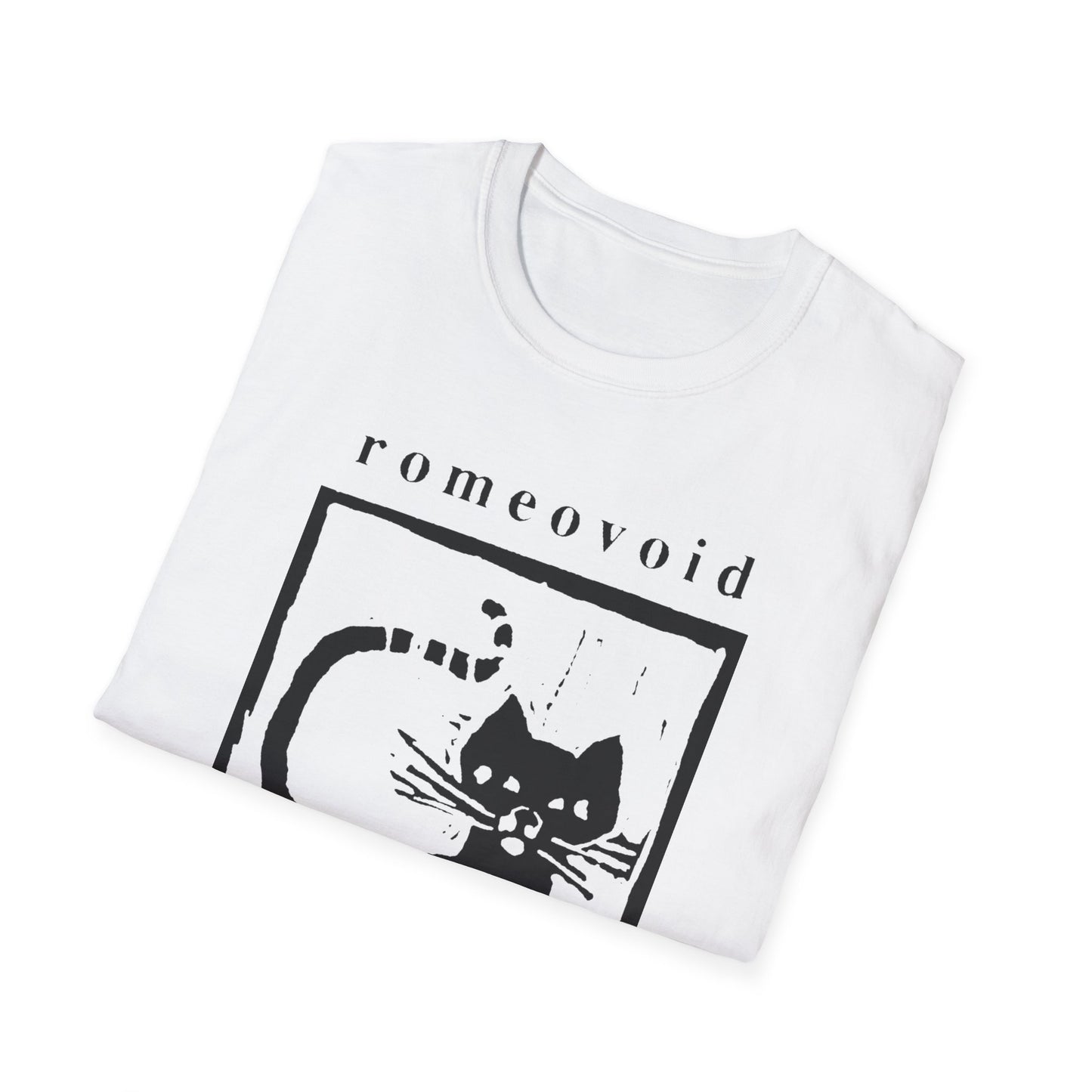 1980s new wave band romeo void cassette cover tshirt