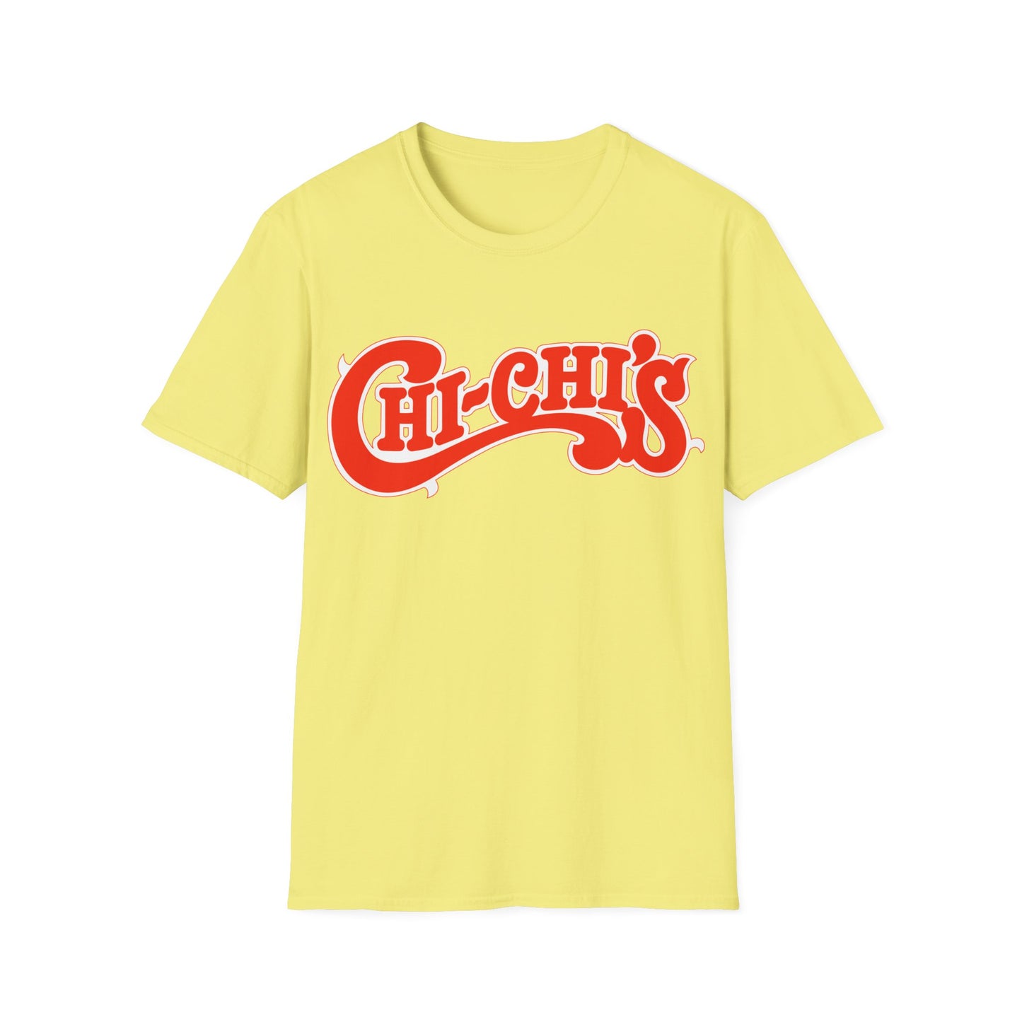 vintage defunct chi chi's fast food logo tshirt