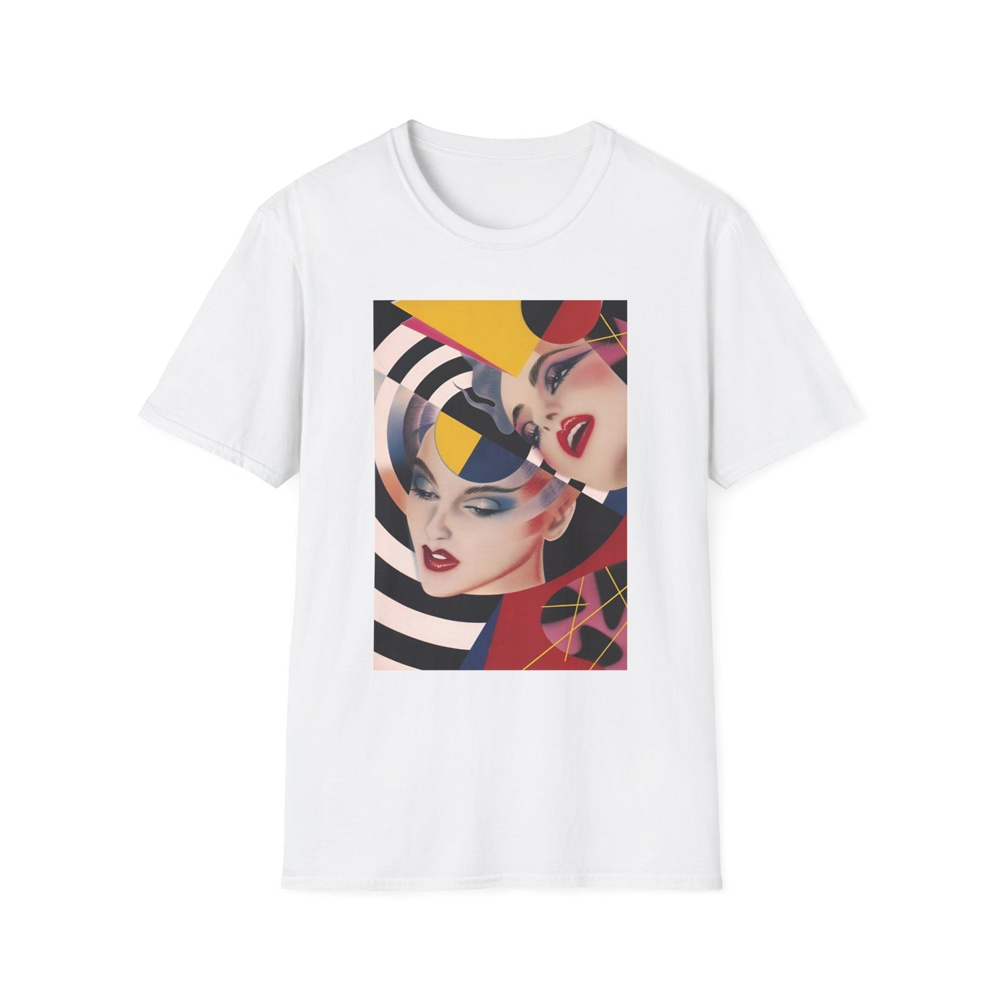 1980s airbrush illustration pater sato on a tshirt