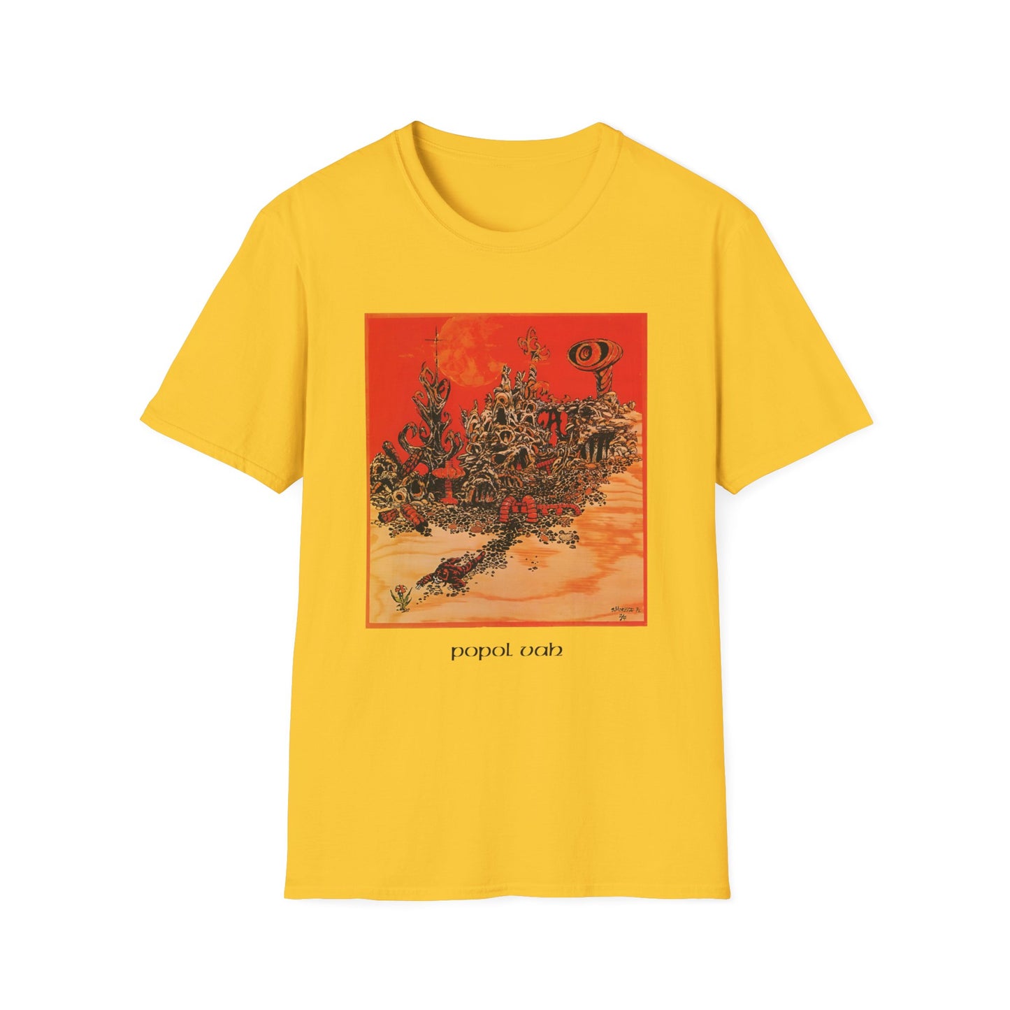 popol ace / ex popol vuh 1972 album cover tshirt