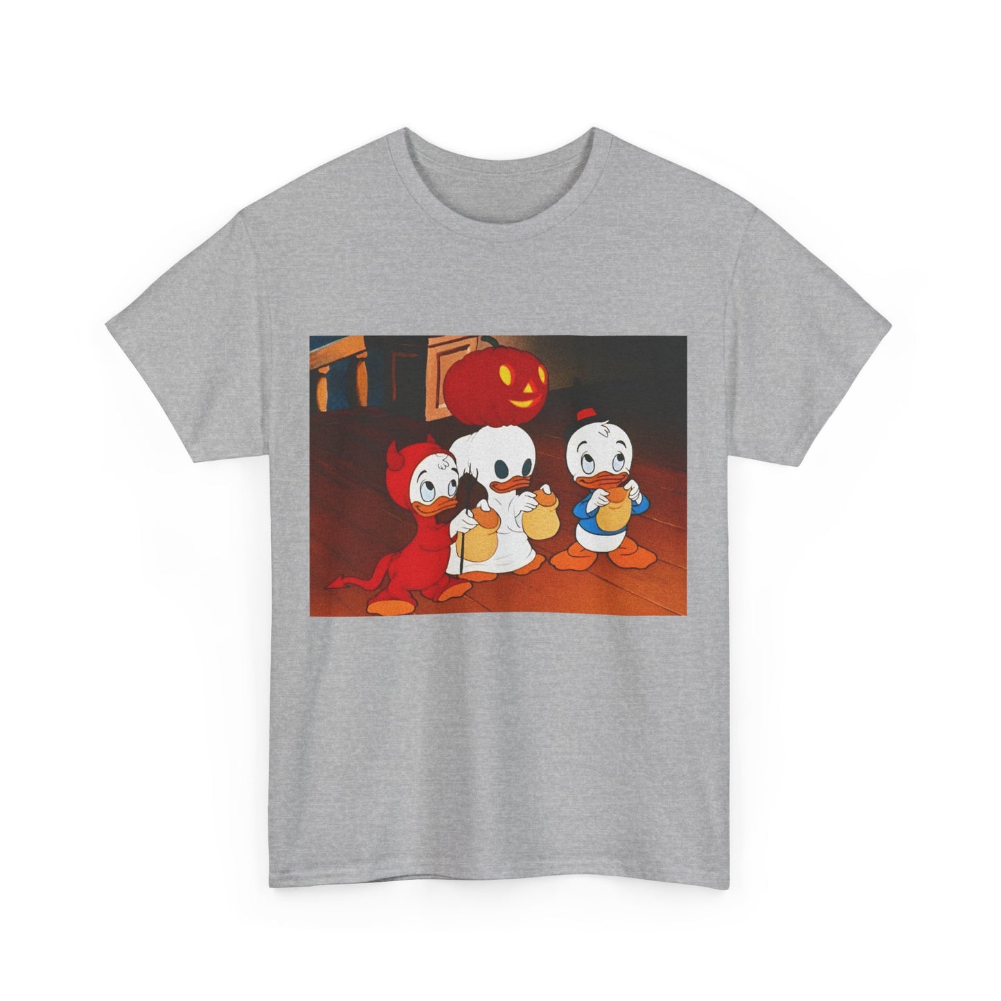 1982 huey dewey and louie halloween cartoon reproduction tshirt