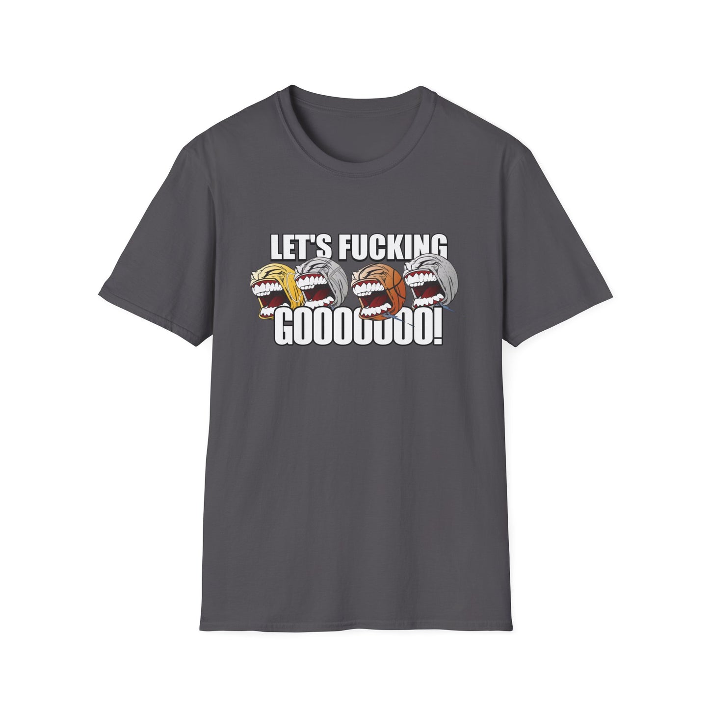 let's fucking go balls tshirt