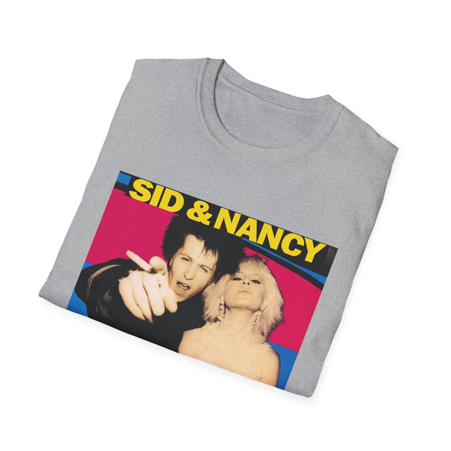 sid and nancy 1986 movie tshirt