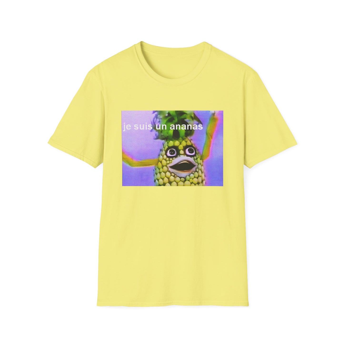 je suis un ananas téléfrançais! (i am a pineapple) TSHIRT