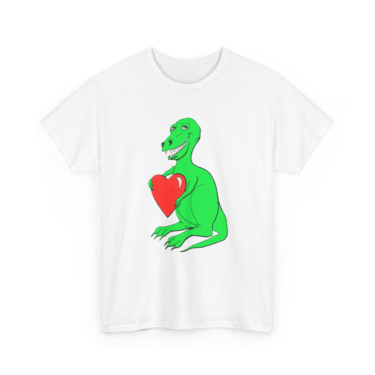 1989 mike du bois green dinosaur tshirt