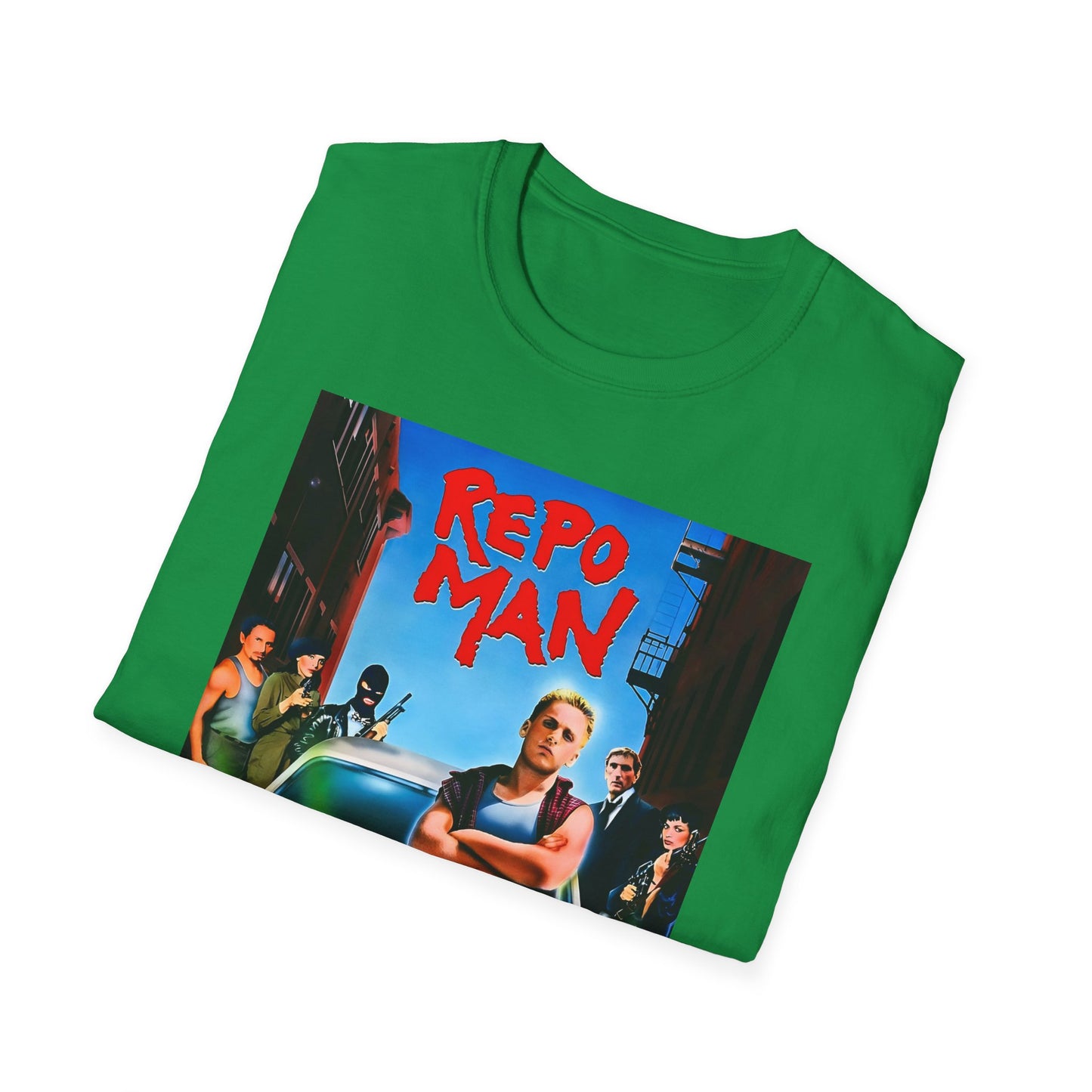 1984 repo man movie poster tshirt