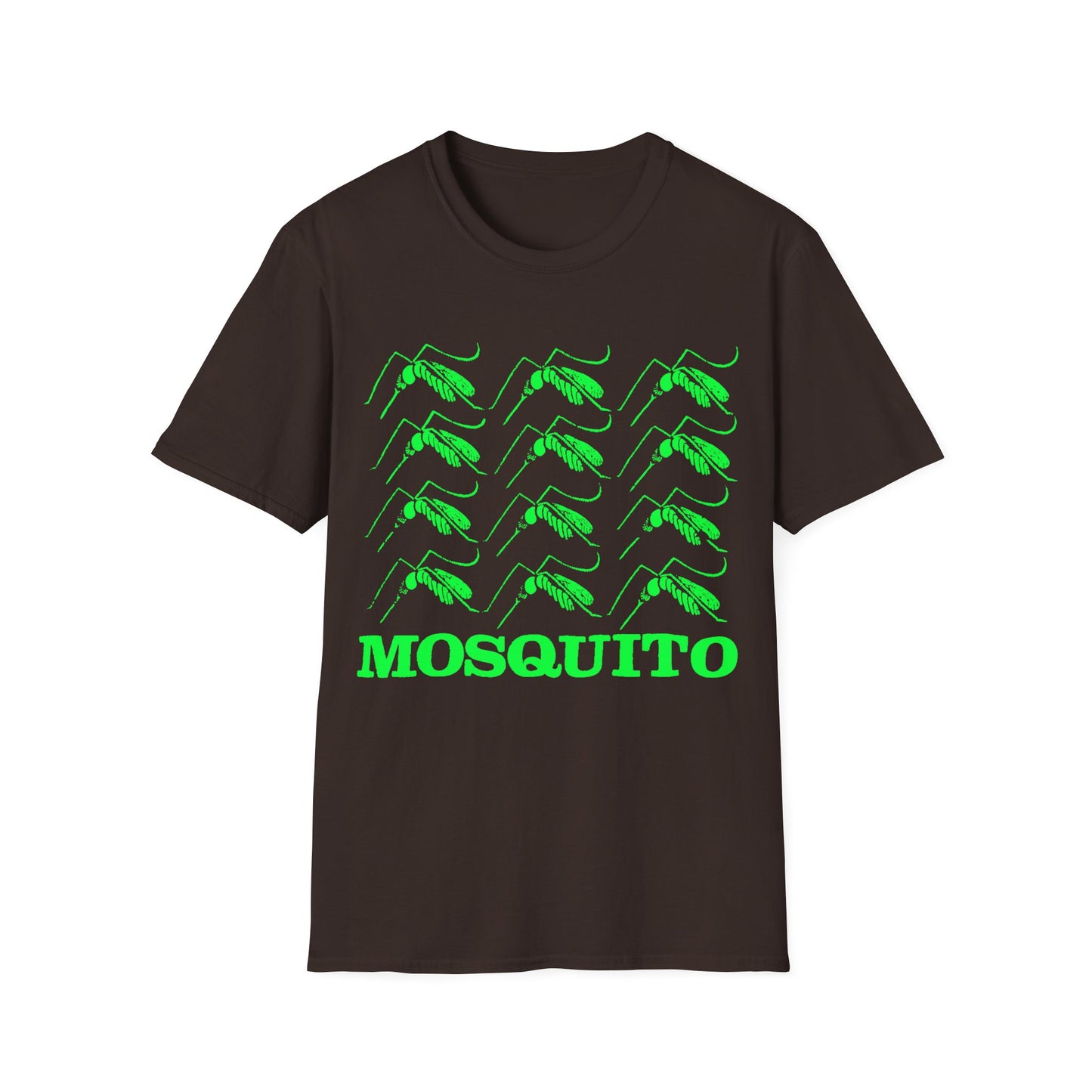 mosquito reproduction green design tshirt