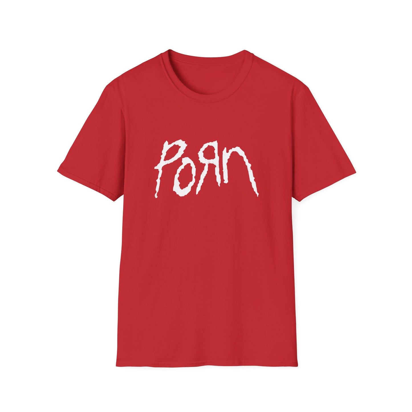 porn in the korn font tshirt