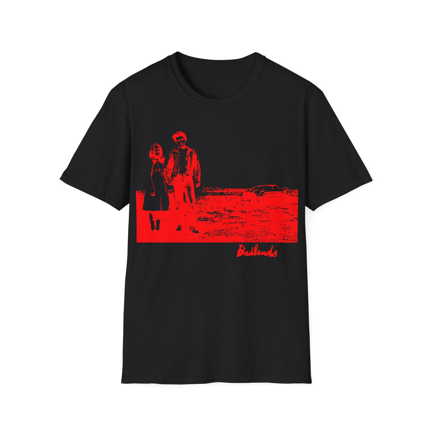 badlands 1973 movie art poster tshirt 1