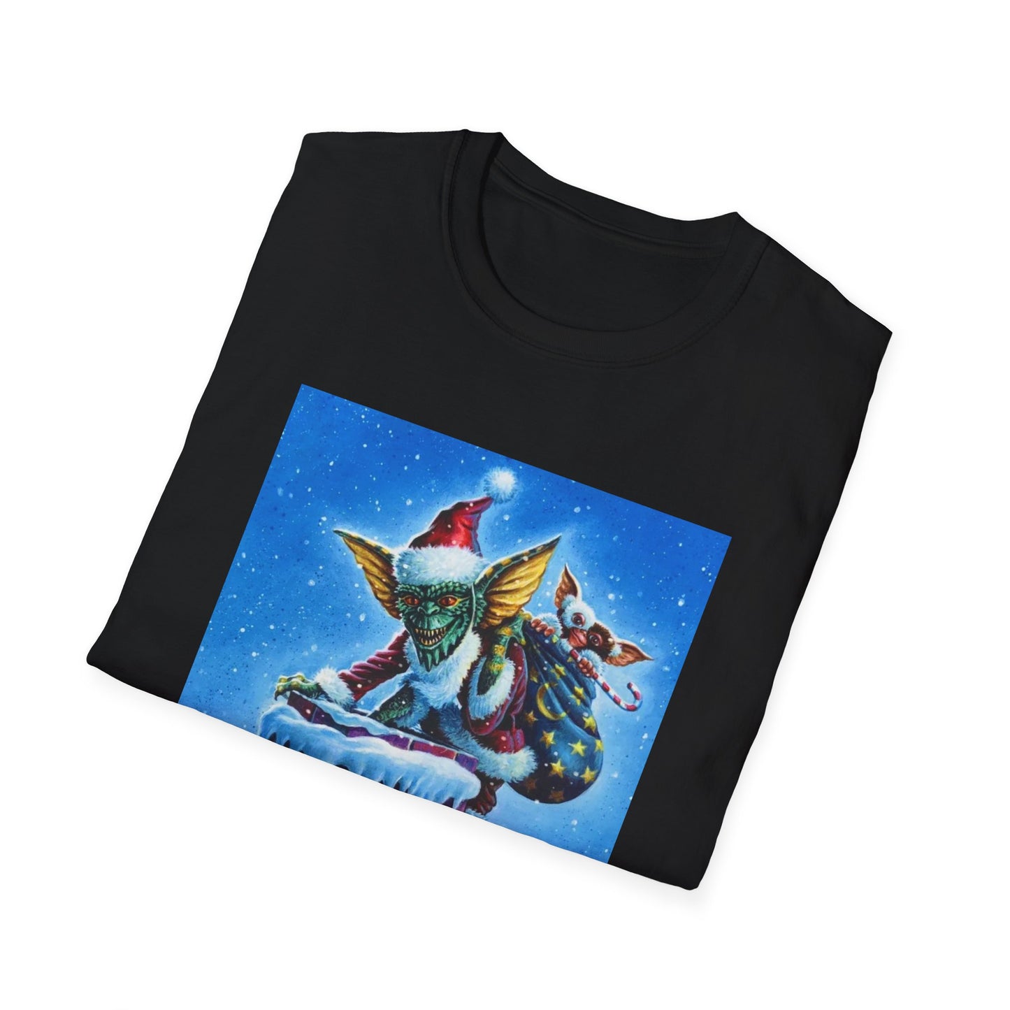 1984 gremlins christmas advertisement tshirt