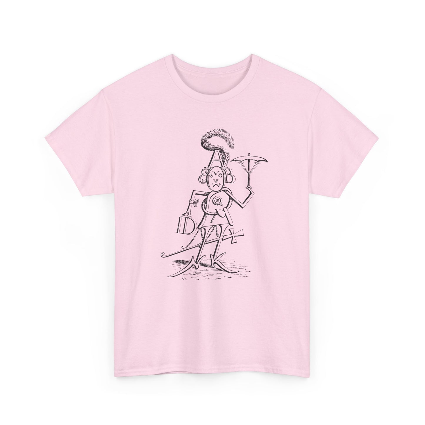 mr alphabet containing all 26 letters 1902 illustration by hugh rowley tshirt