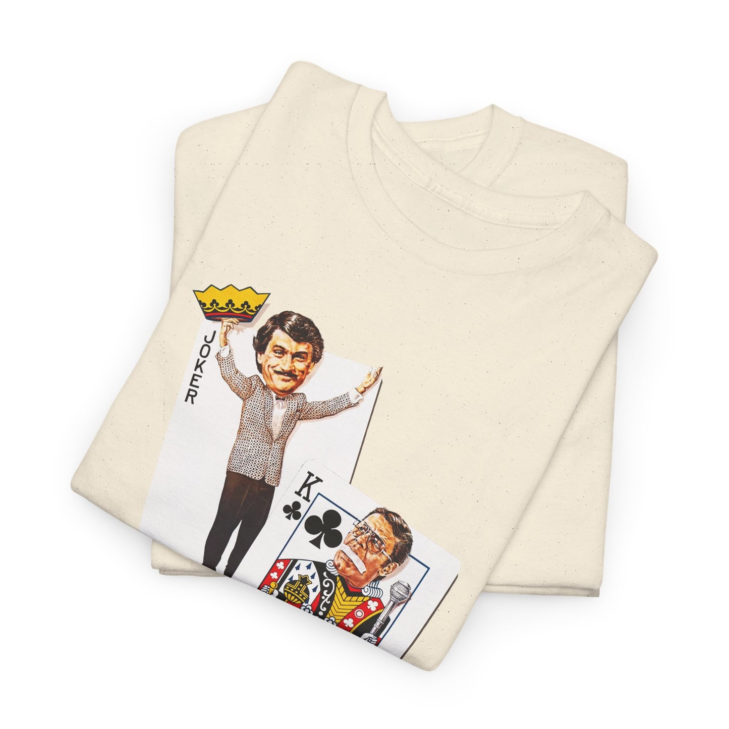 1982 scorsese movie king of comedy poster tshirt