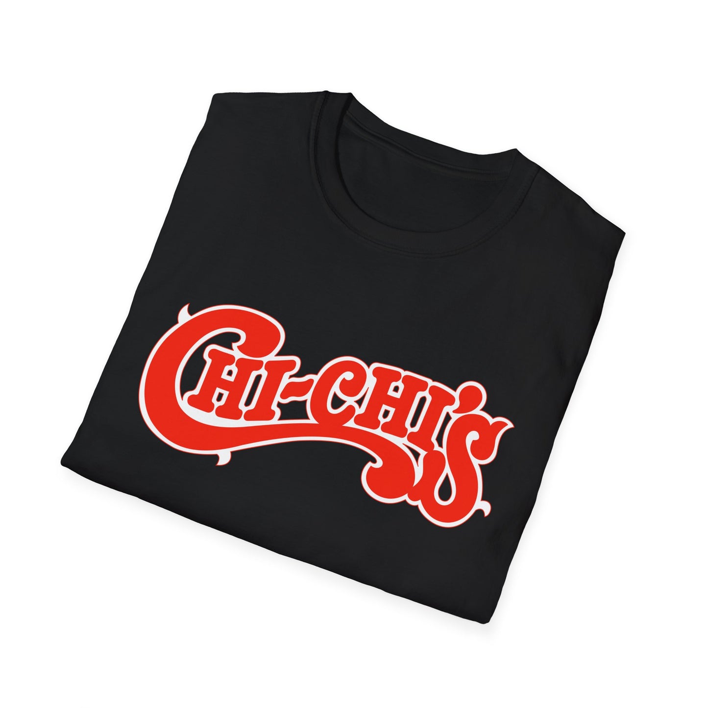 vintage defunct chi chi's fast food logo tshirt