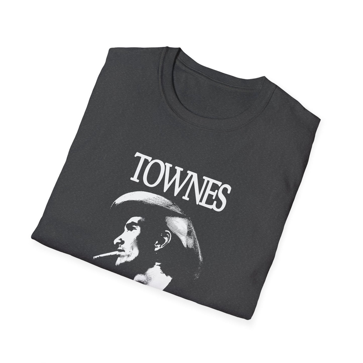 townes van zandt stencil fan art tshirt