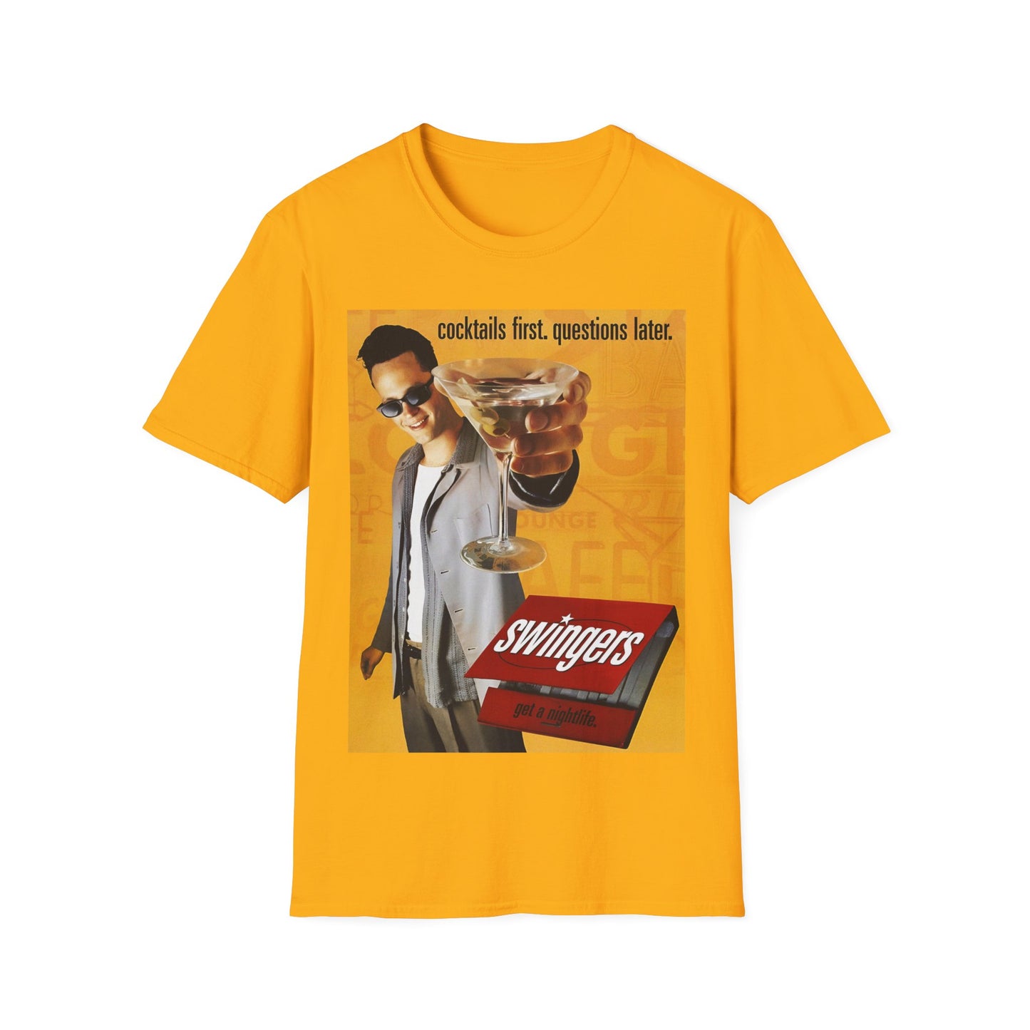 swingers 1996 comedy classic movie alternate poster tshirt