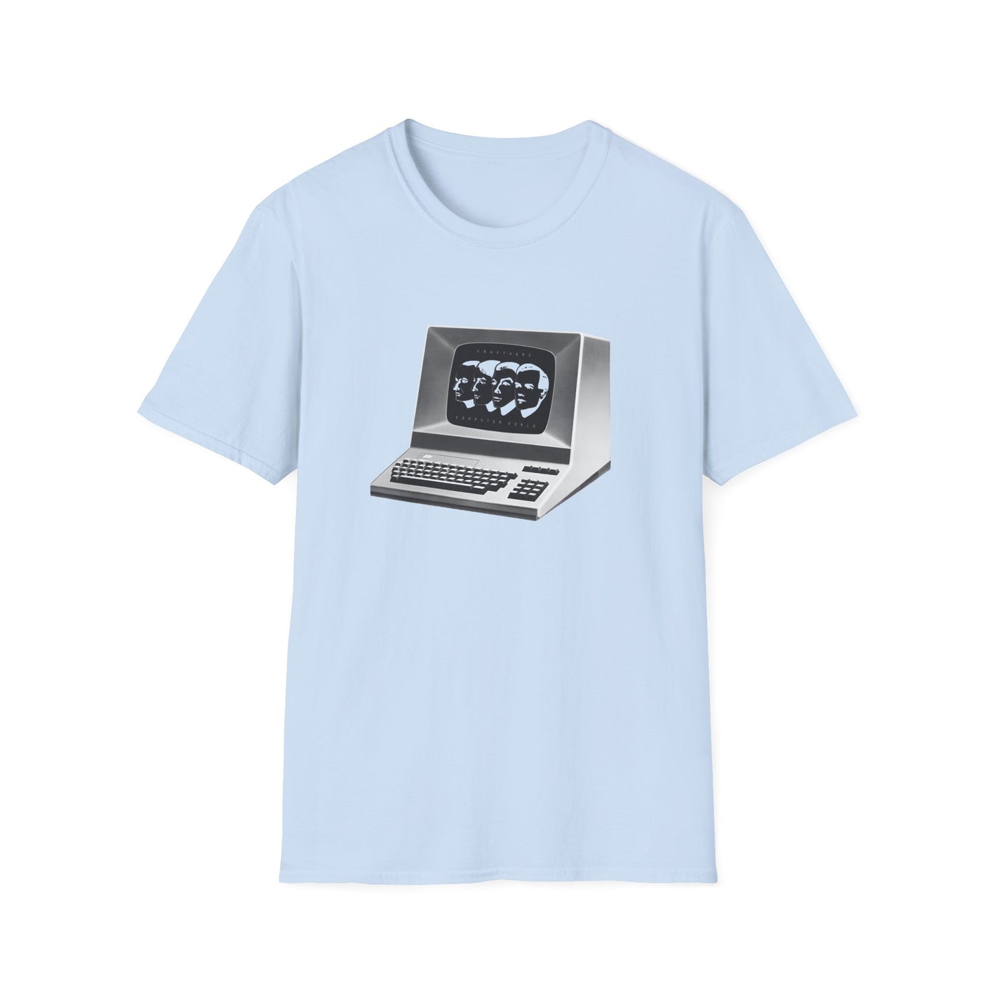kraftwerk 1981 computer world album custom colour tshirt