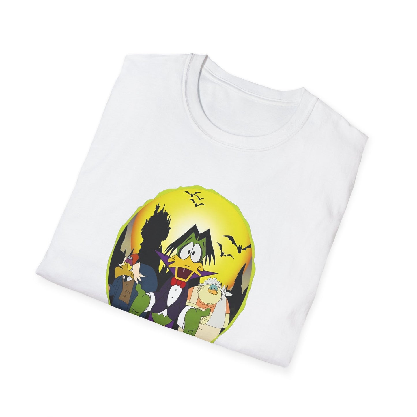 1980s cartoon count duckula the vegetarian vampire tshirt