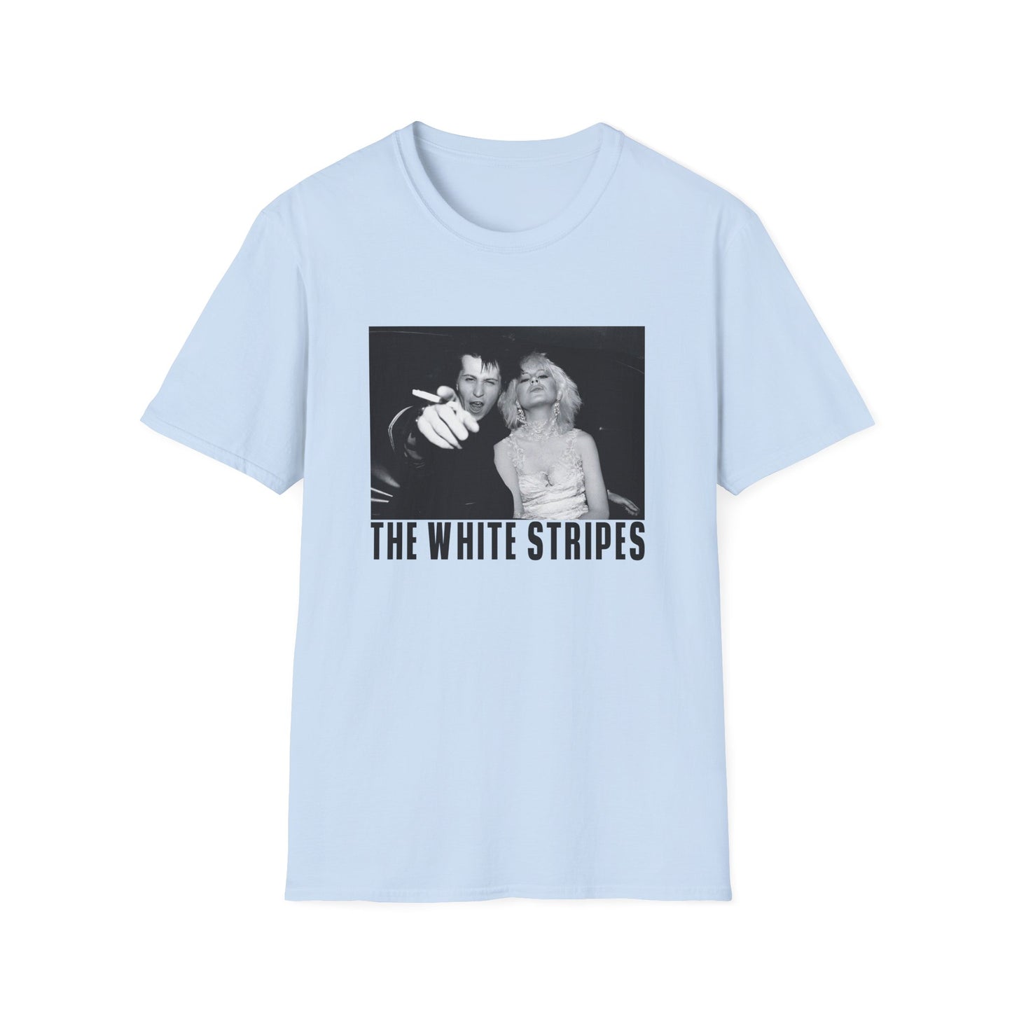 white stripes parody tshirt