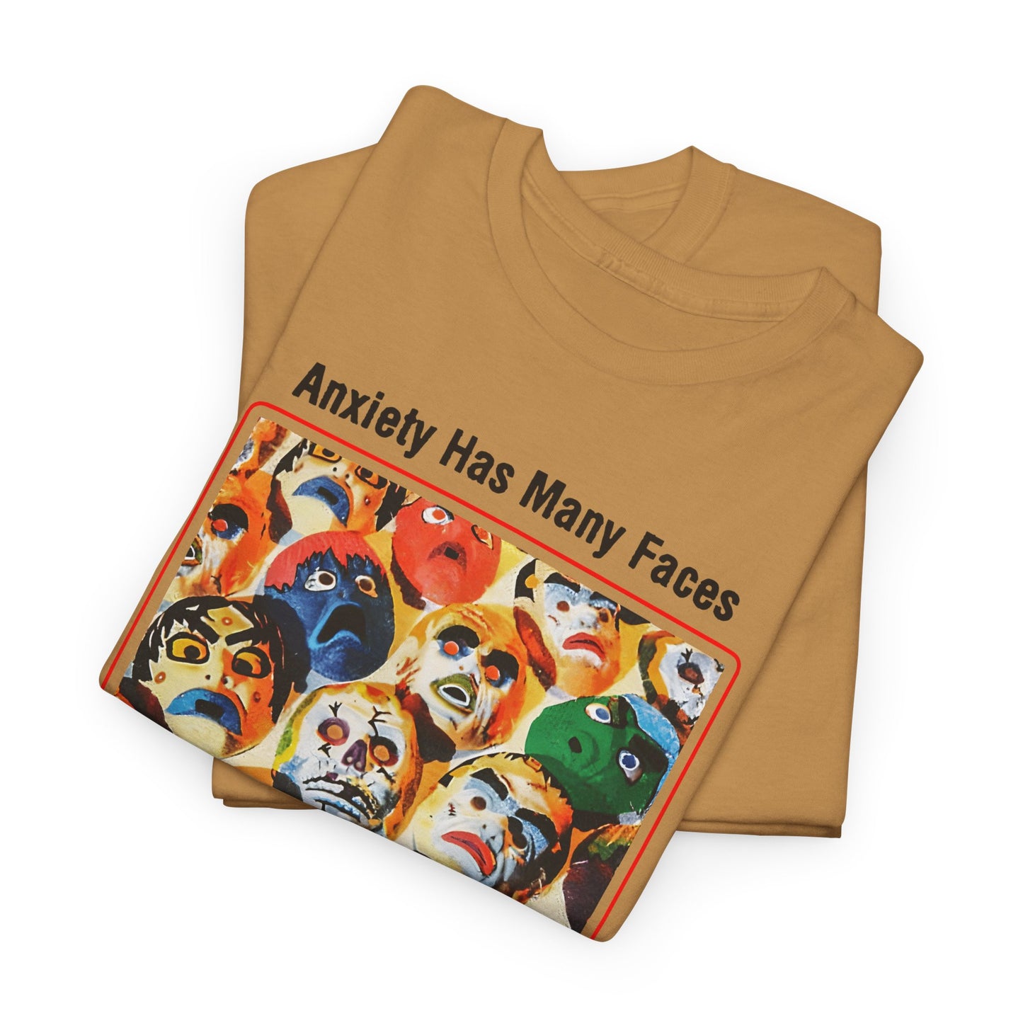vintage xanax anxiety has many faces but there is only one tshirt