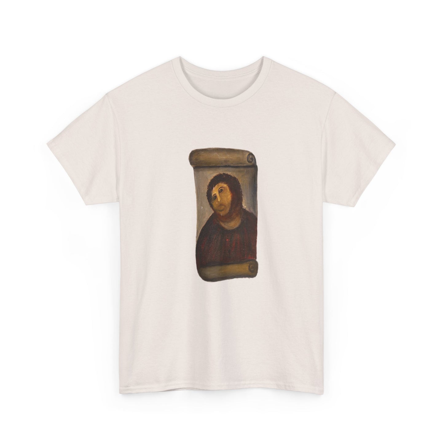ecce homo botched restoration tshirt behold the monkey tshirt