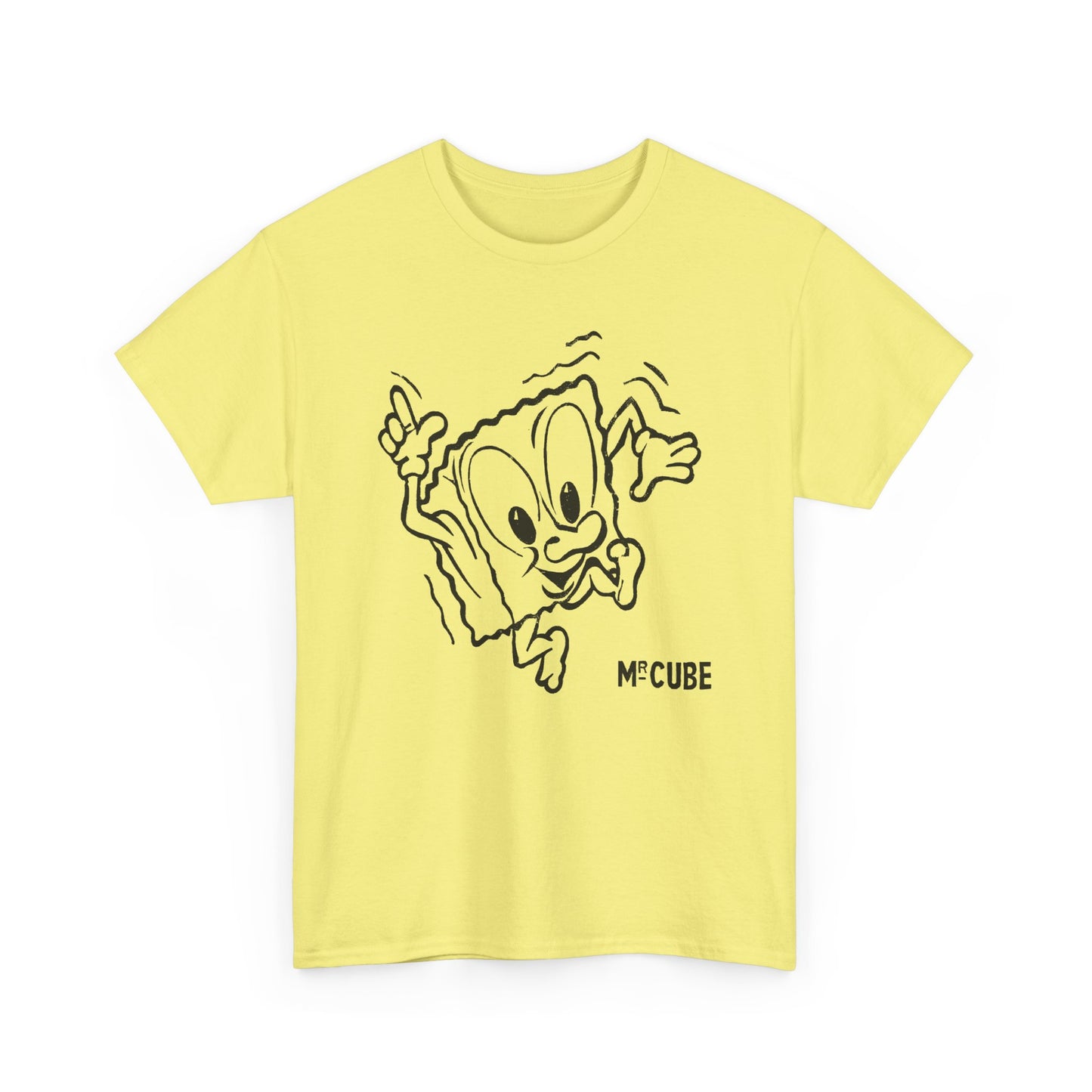 1950s tate & lyle granulated sugar mascot mr cube tshirt