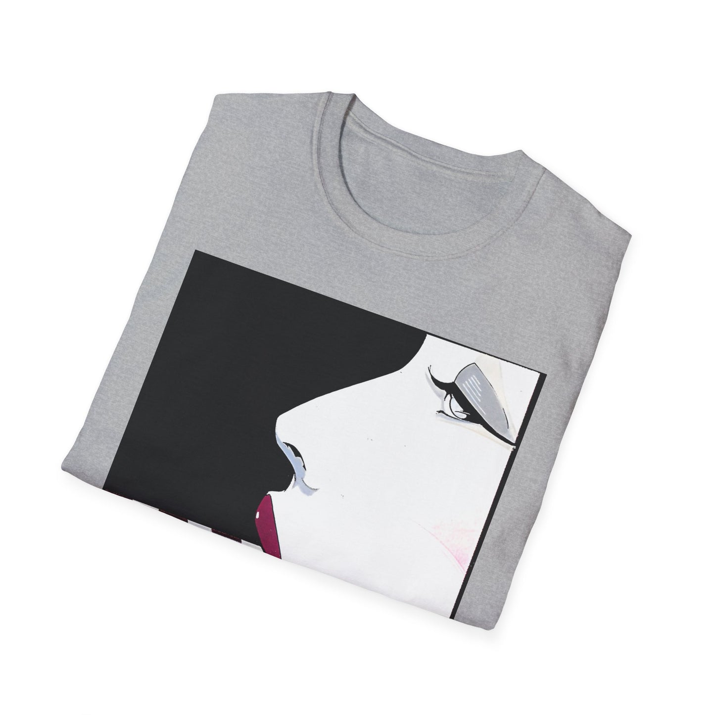 patrick nagel candy cane tshirt