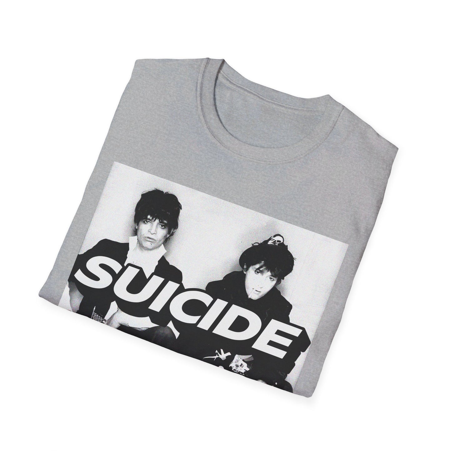 martin rev and alan vega suicide band 6 tshirt