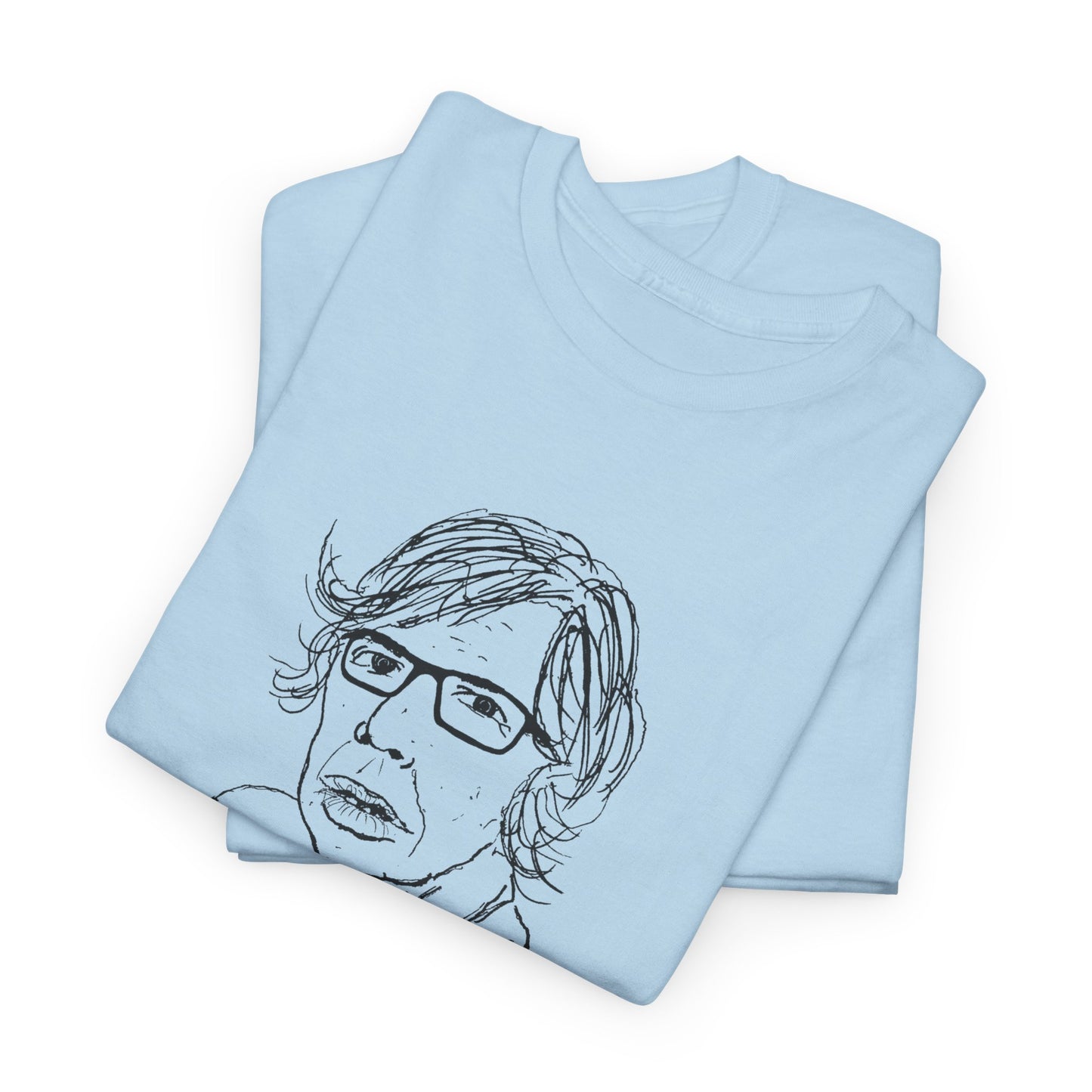 original drawing thurston moore tshirt