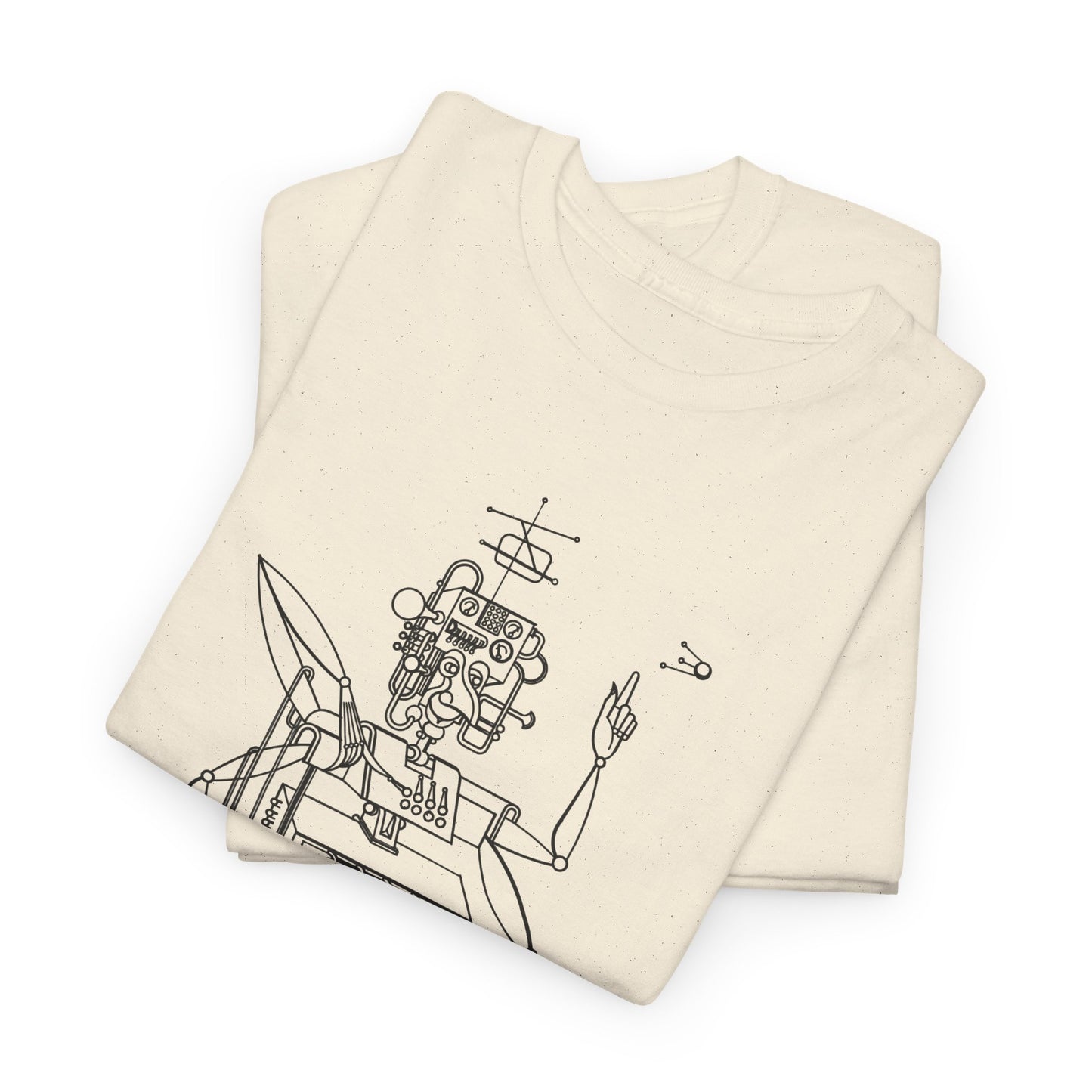 1962 illustration by piotr labuzek aka baro reproduction tshirt