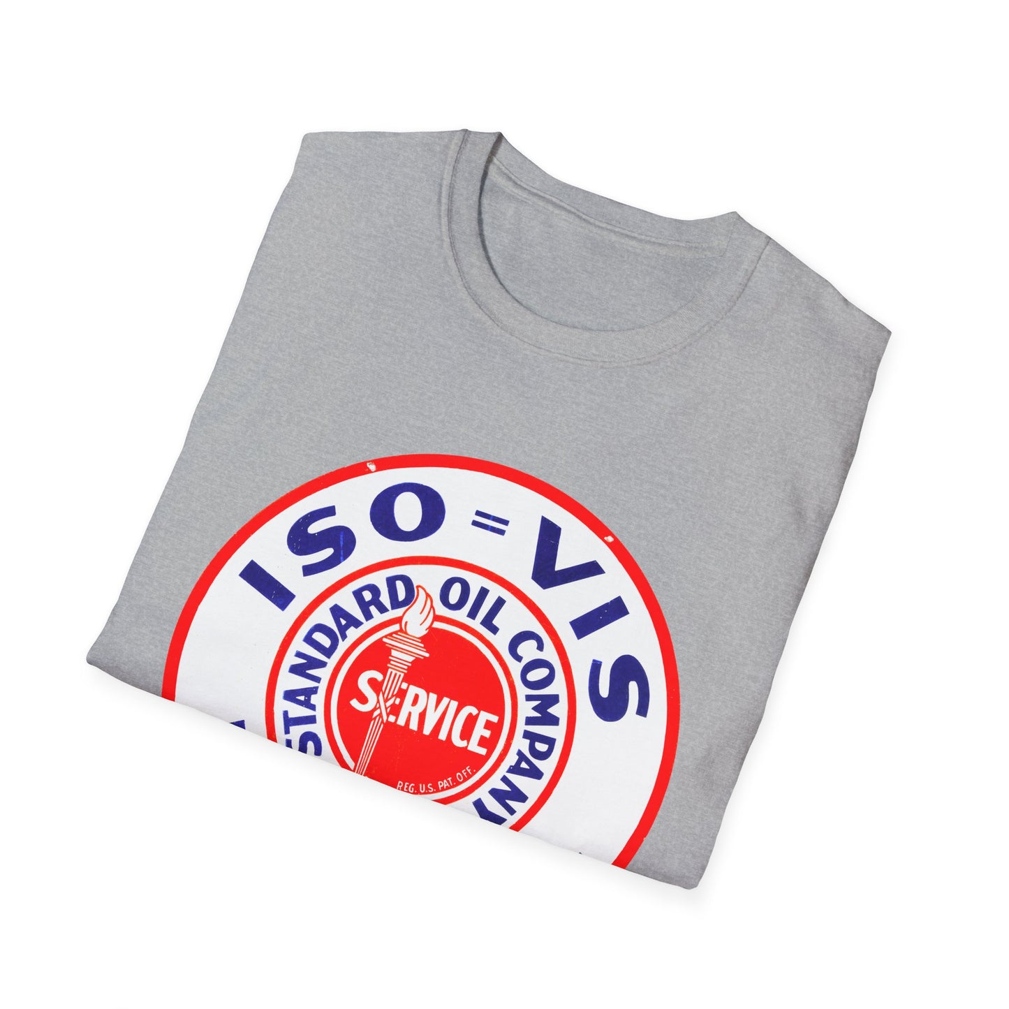 standard oil company motor oil logo tshirt