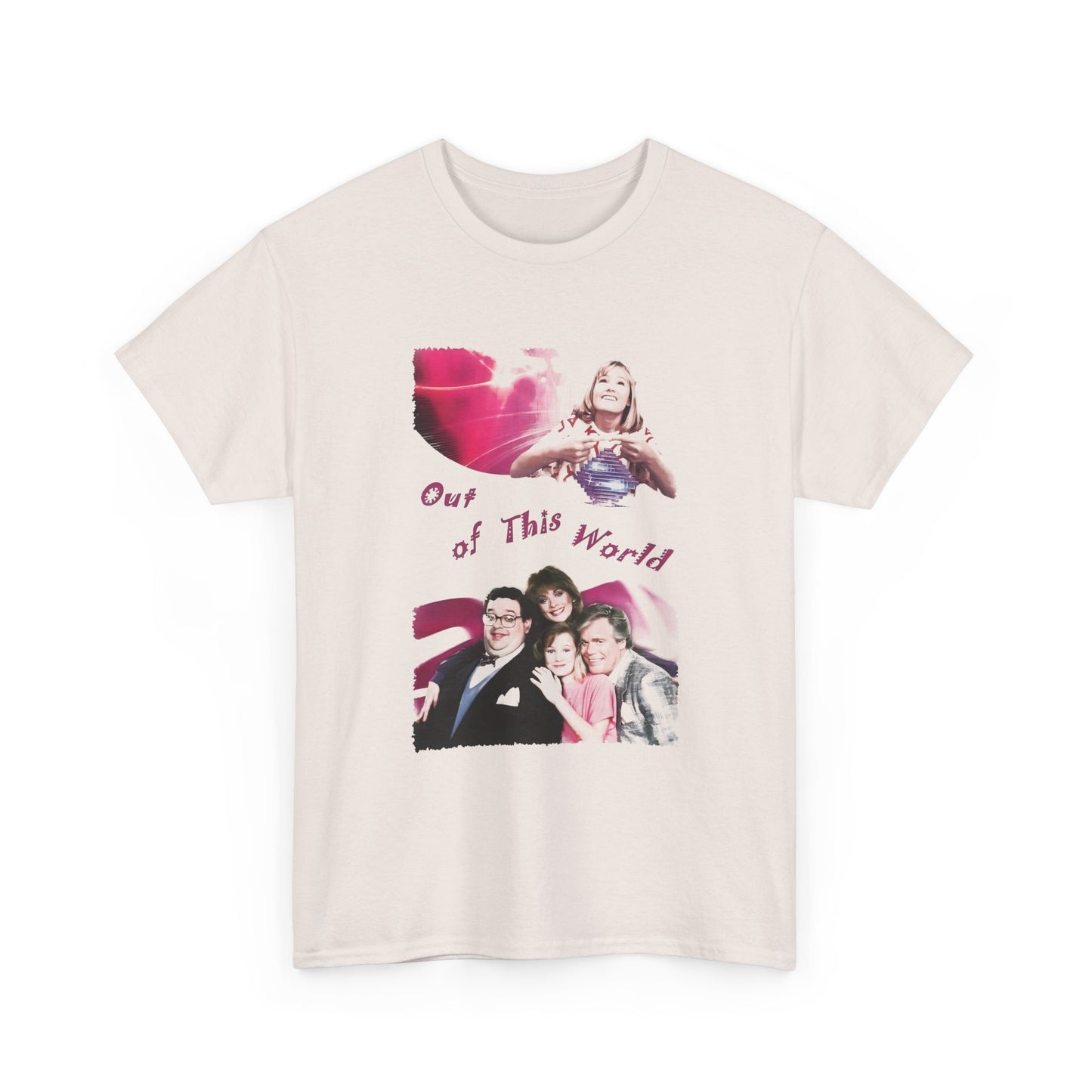 out of this world american sci fi fantasy sit com tv series tshirt