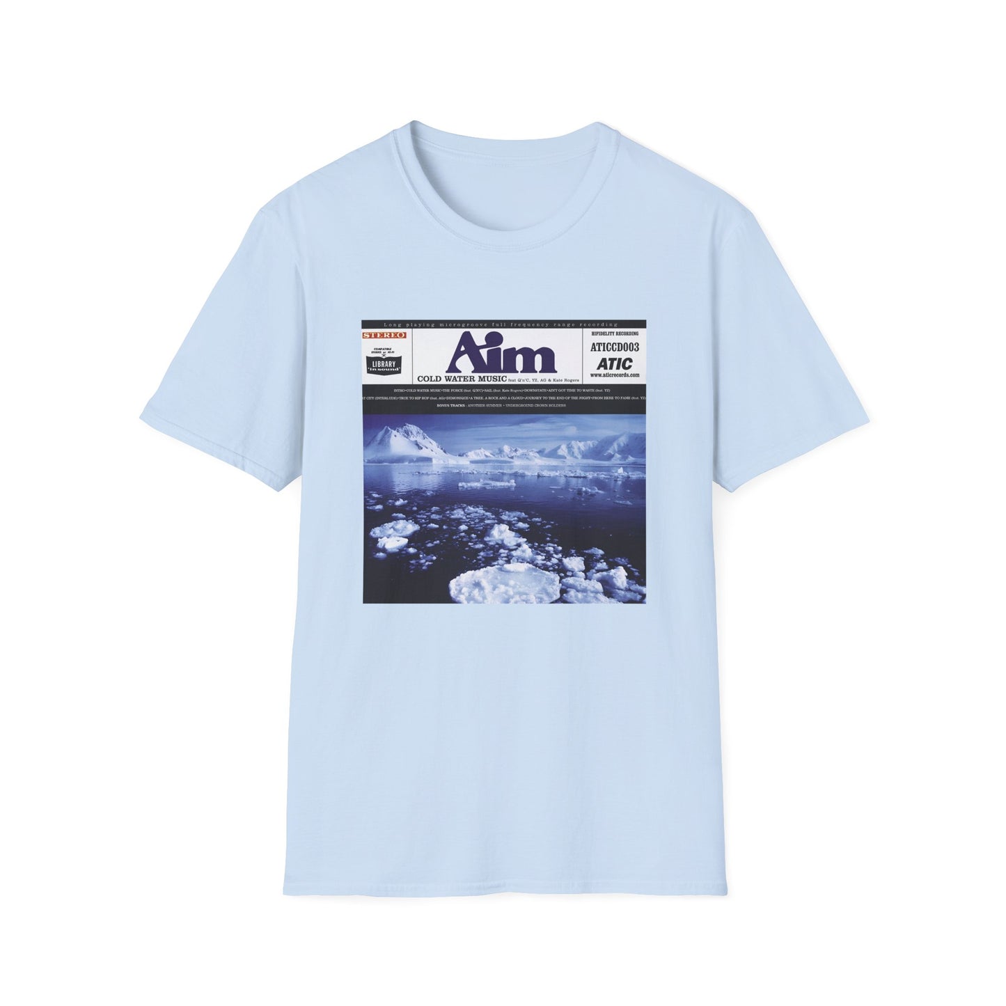 aim 1999 cold water music album tshirt