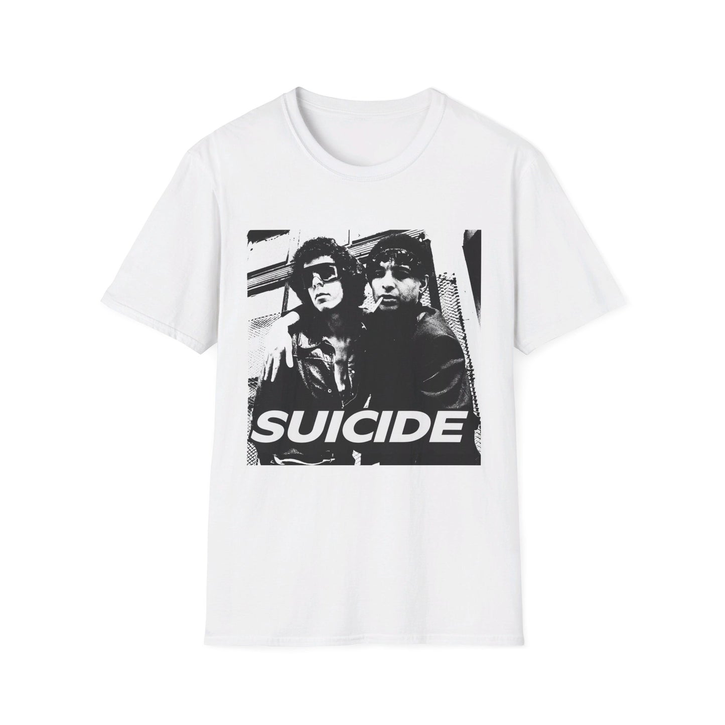 martin rev and alan vega suicide band 8 tshirt