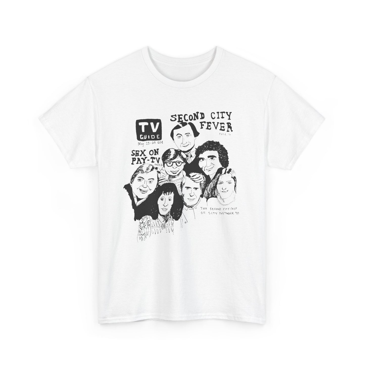sctv tv guide original sketch tshirt