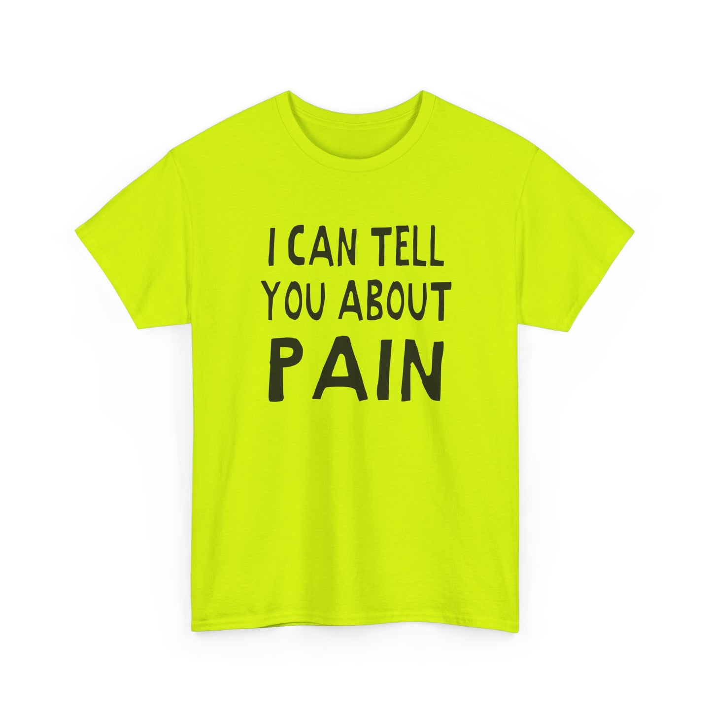 i can tell you about pain hand drawn font tshirt