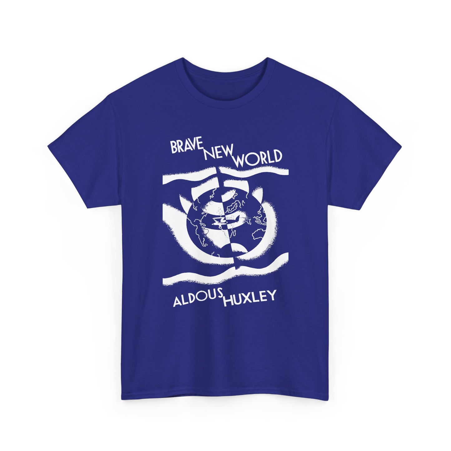 brave new world aldous huxley book cover jacket tshirt