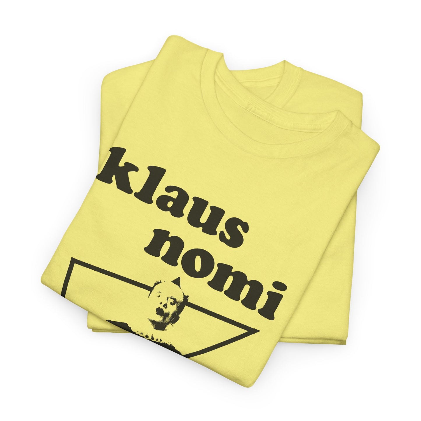 klaus nomi photo session tshirt