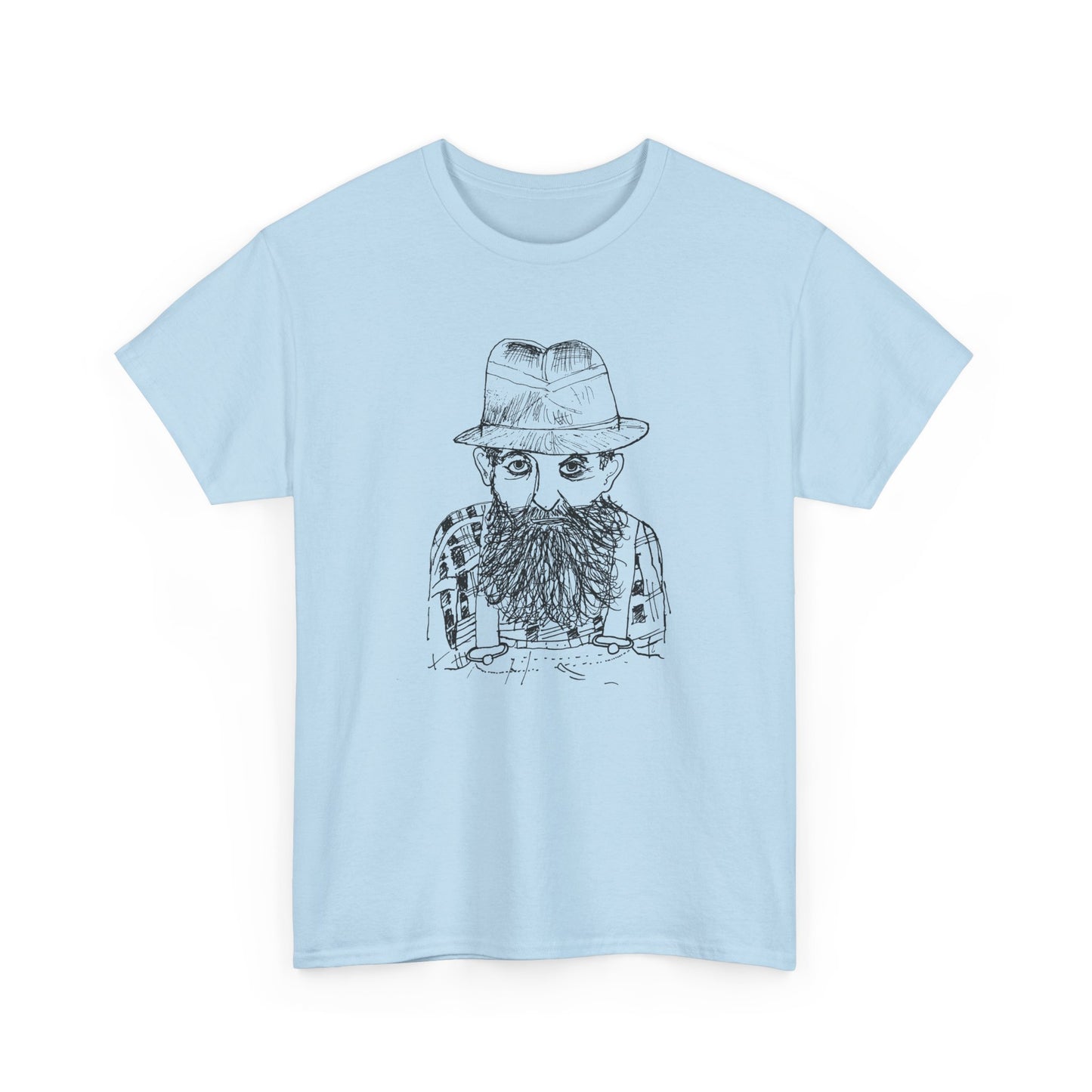 original drawing popcorn sutton fan art no letters tshirt