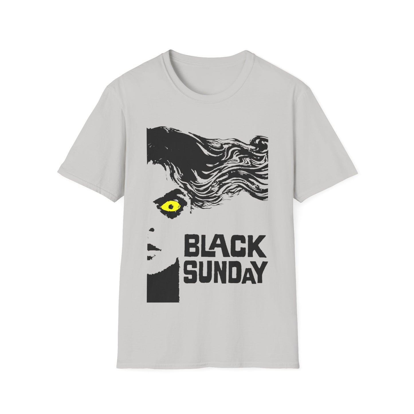 mario bava's 1960 italian gothic horror movie "black sunday" fan art tshirt