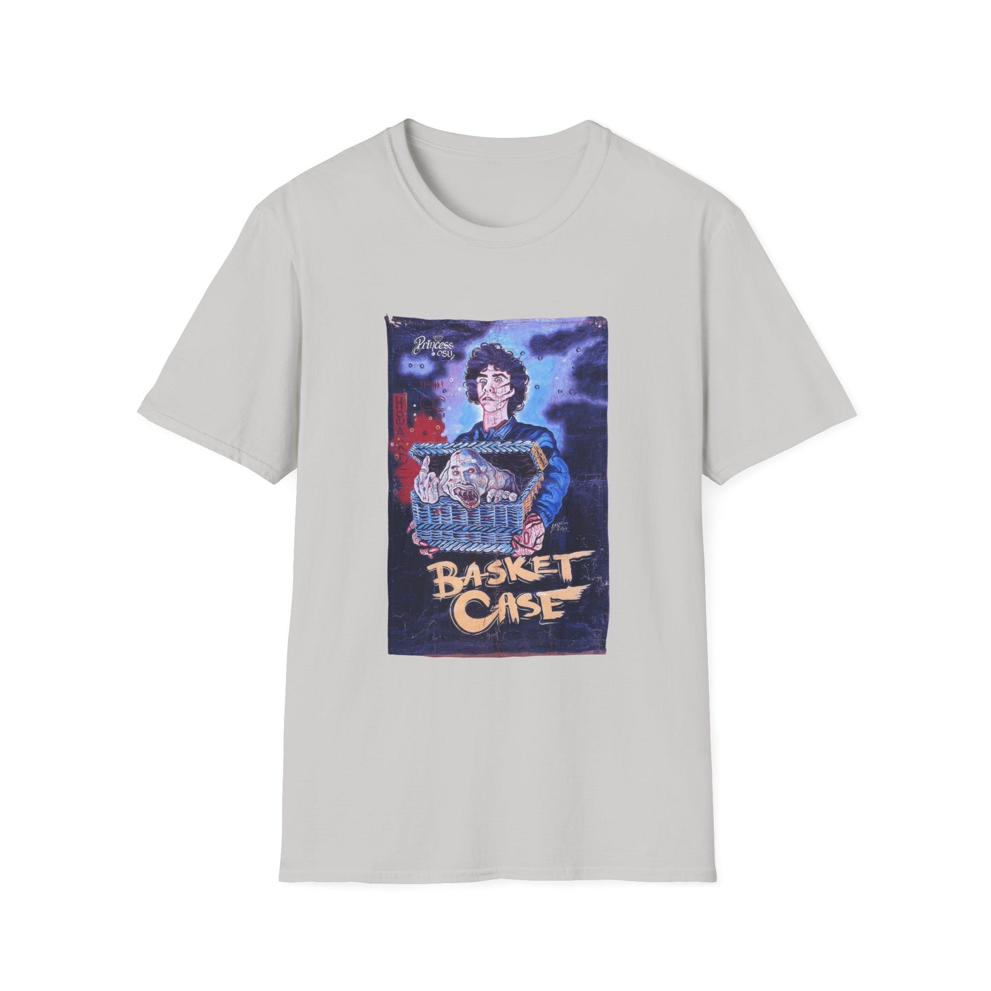 ghanaian basket case 1982 by frank henenlotter movie poster tshirt