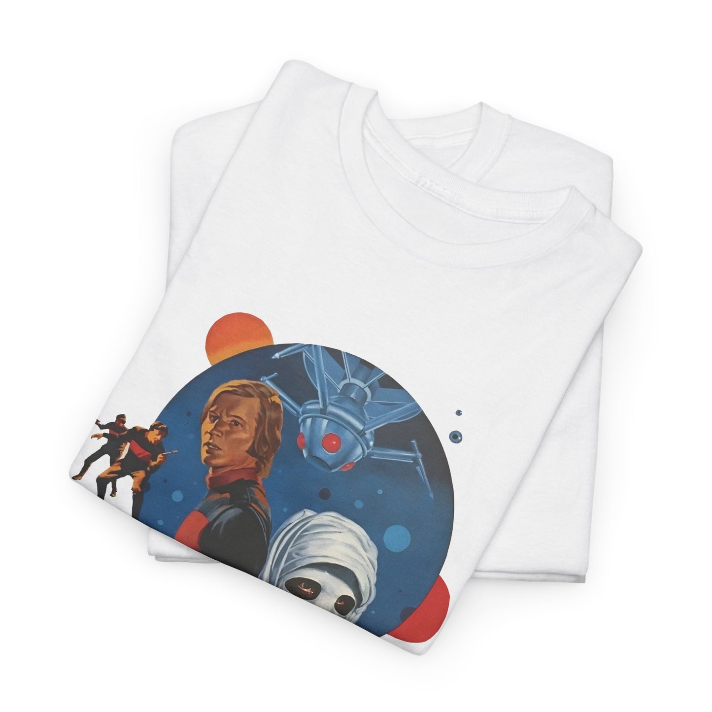 1976 logan's run illustration reproduction graphic tshirt