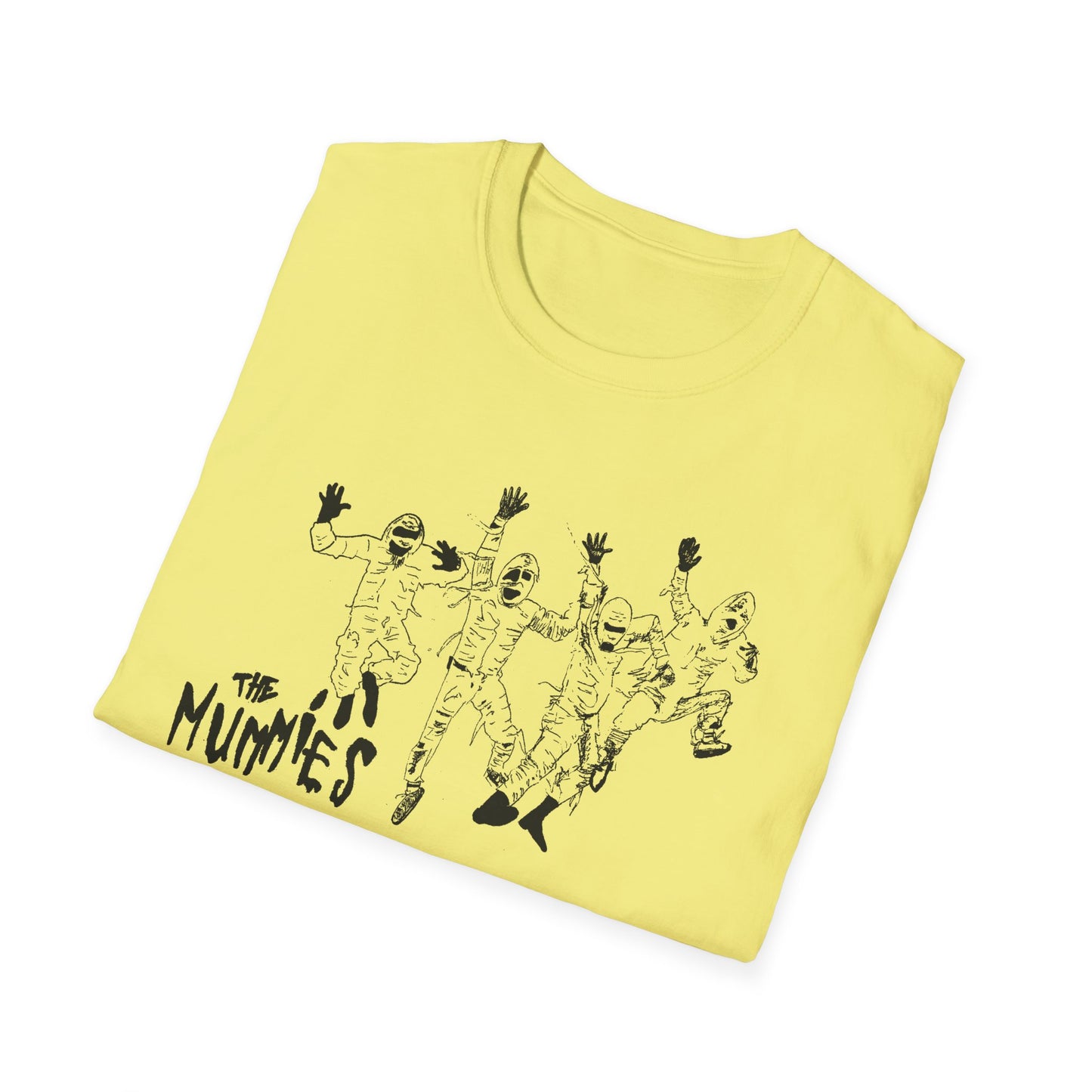 original drawing budget rockers the mummies fan art tshirt