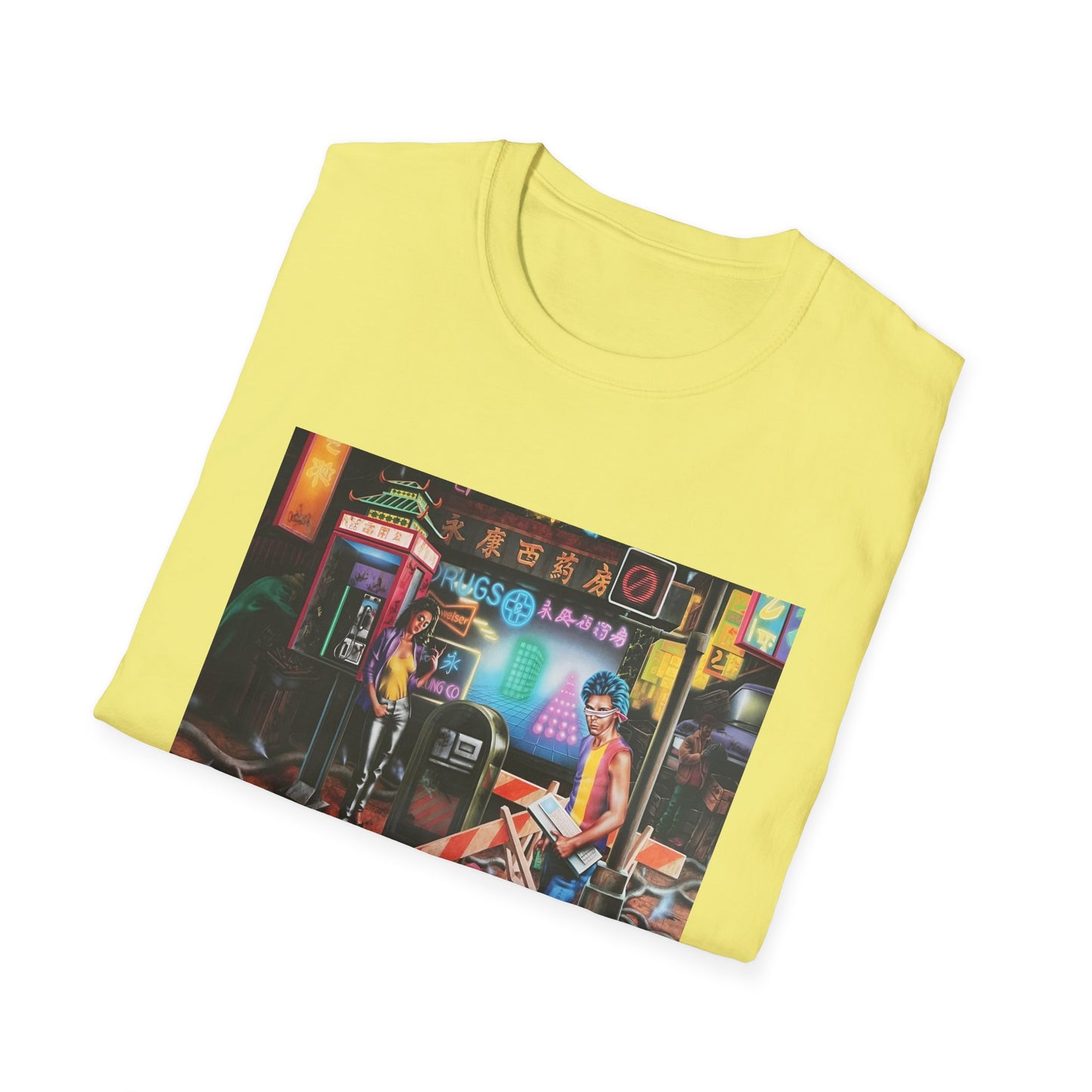 1984 william gibson book neuromancer barclay dust jacket tshirt