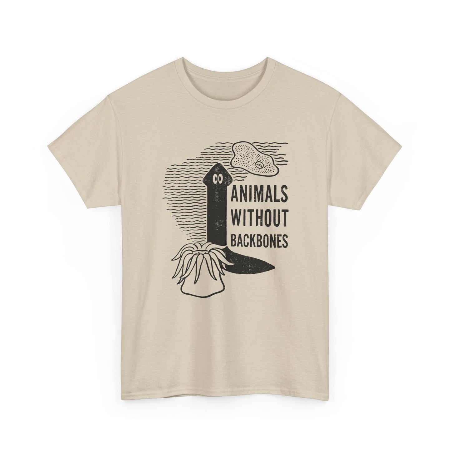 1976 second edition of animals without back bones by ralph buchsbaum book cover tshirt