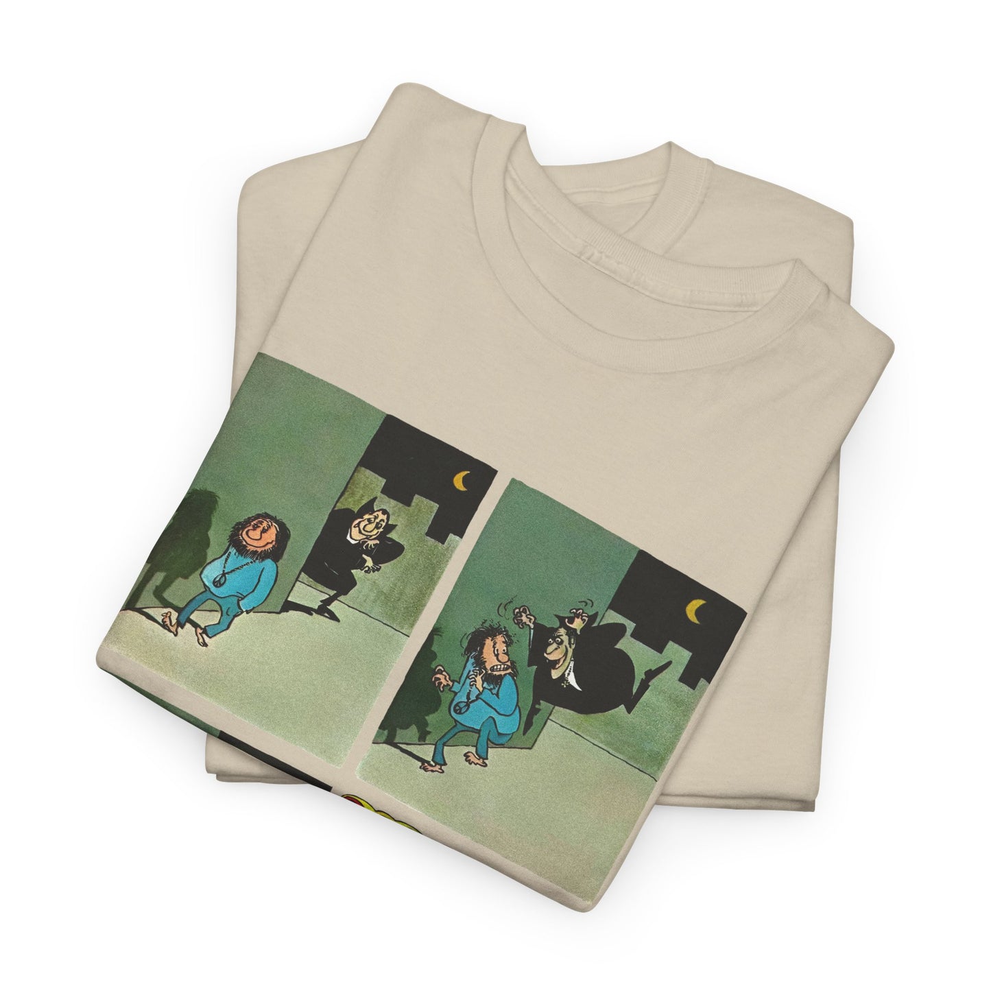 1970 comic the vampire by sergio aragones reproduction tshirt