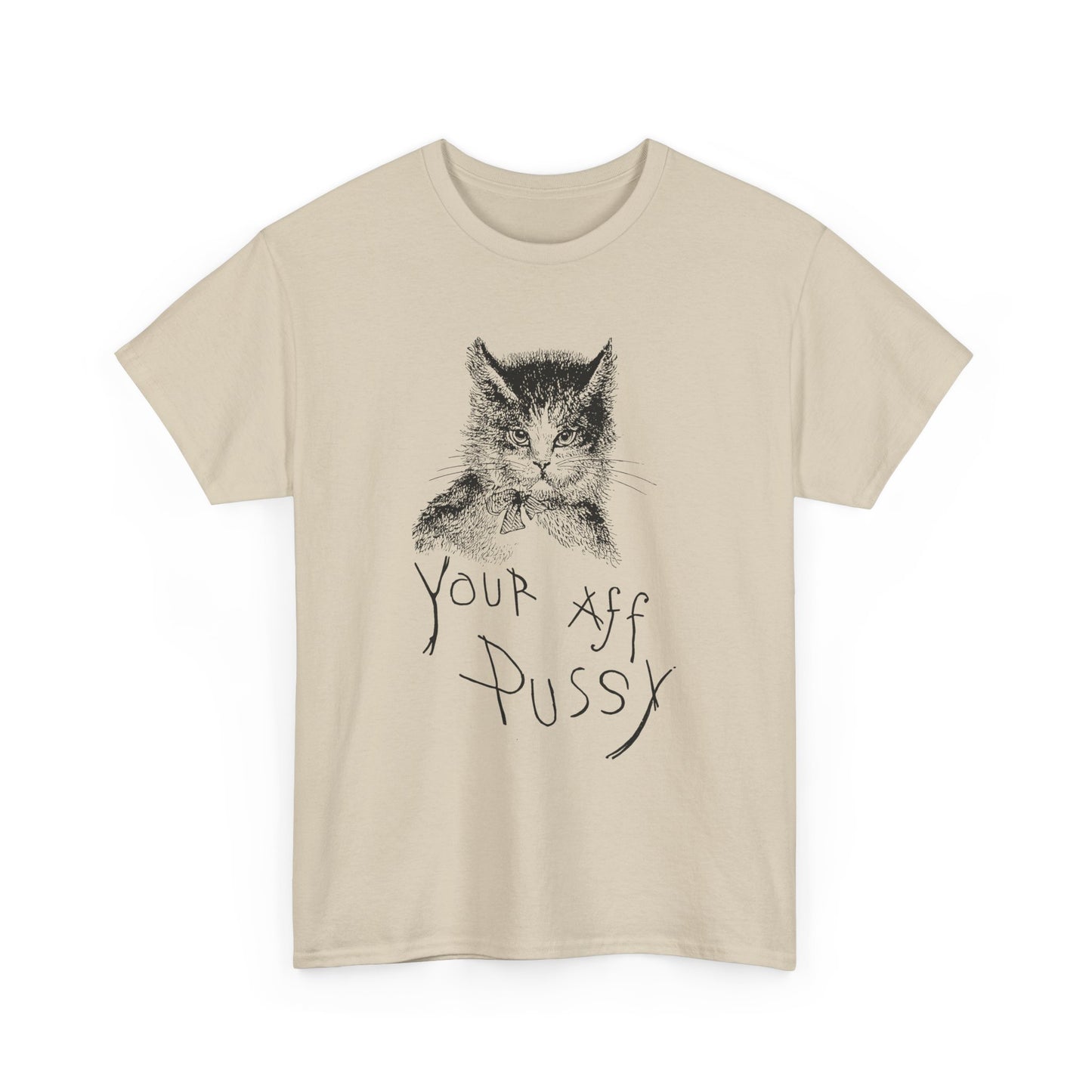1879 letters from a cat by helen hunt jackson your affectionate pussy cat drawing by addie ledyard reproduction tshirt