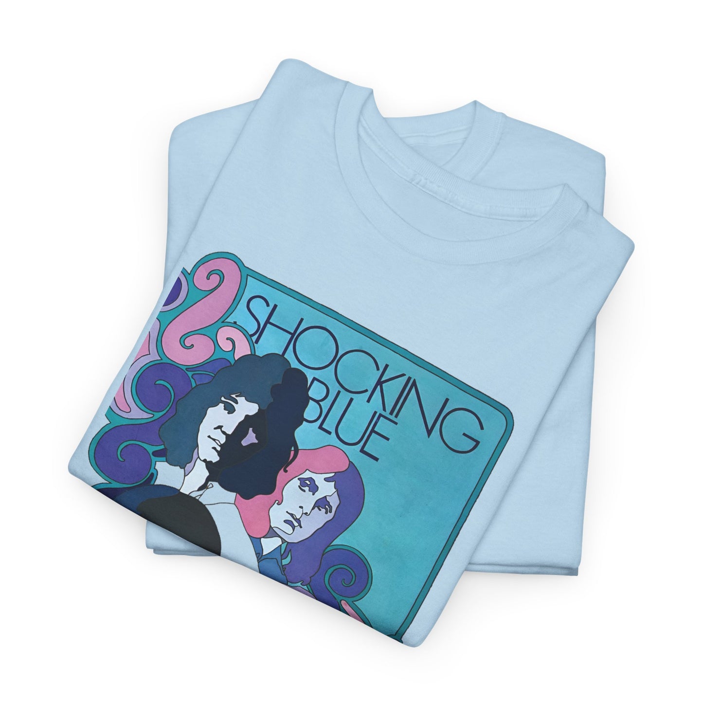 1960s dutch band shocking blue poster tshirt