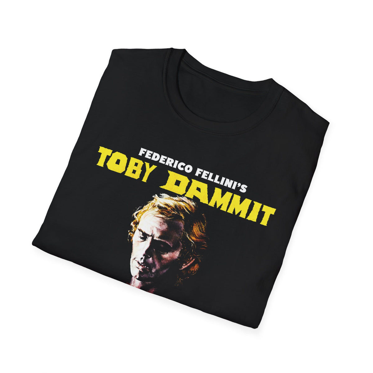 1968 toby dammit film poster tshirt
