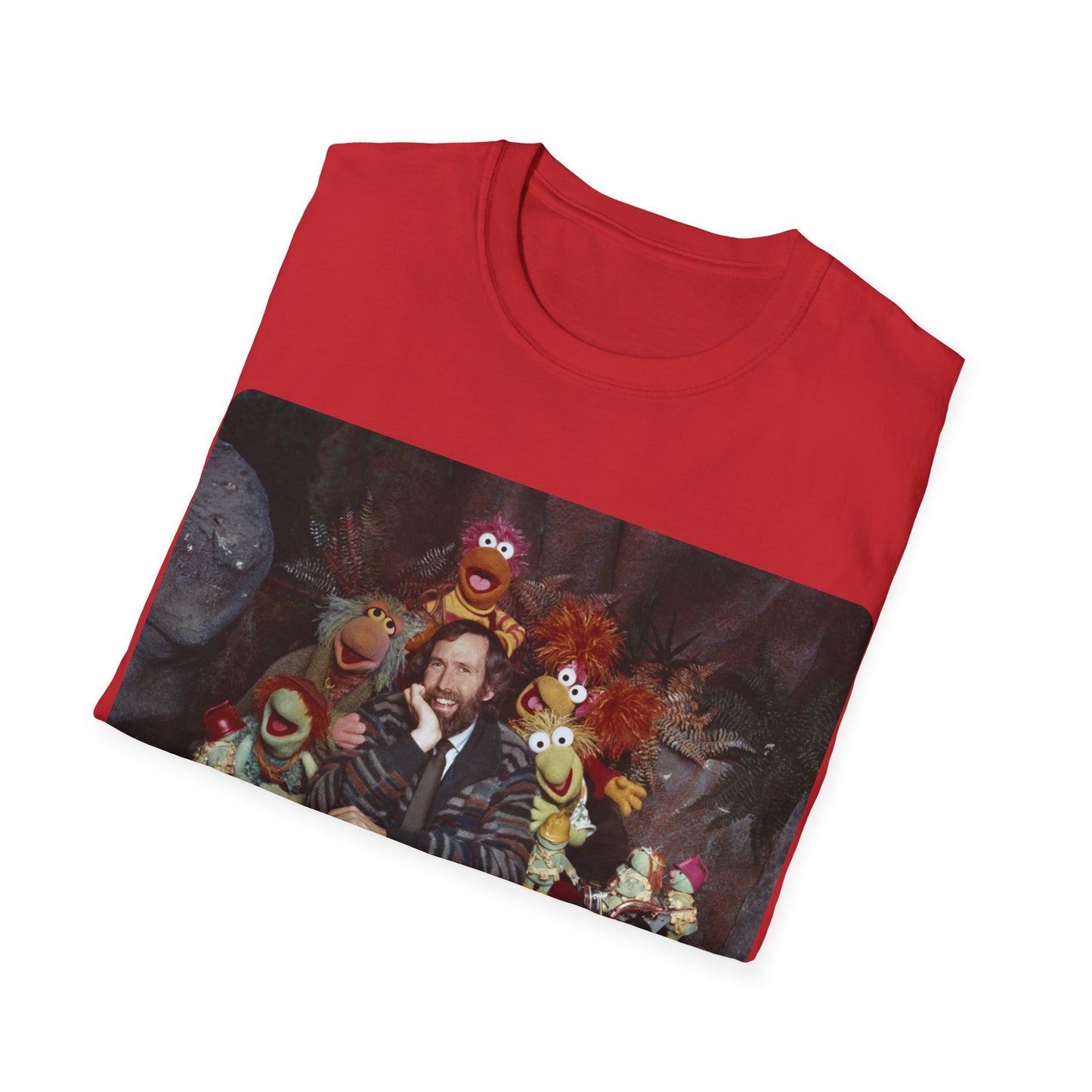 jim henson and the fraggles photo tshirt